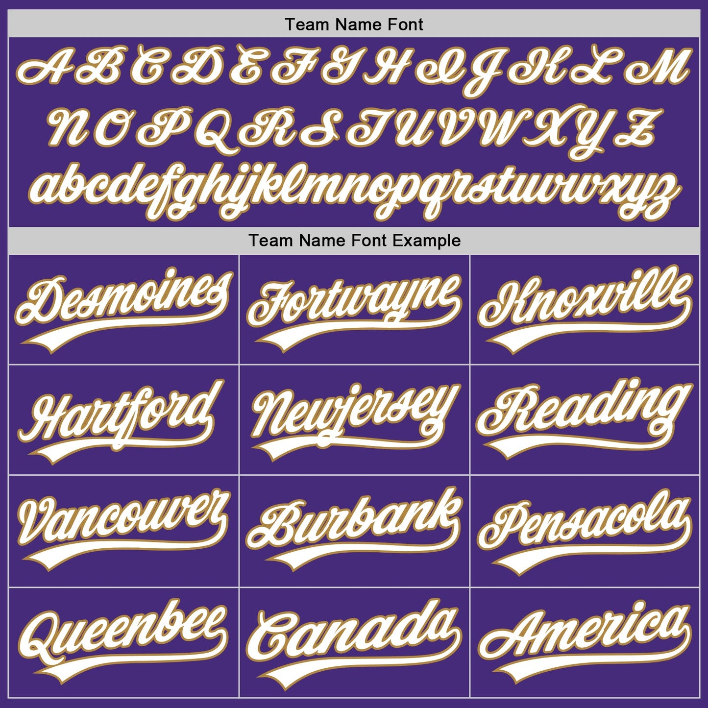 Custom Purple White-Old Gold Authentic Baseball Jersey view 4