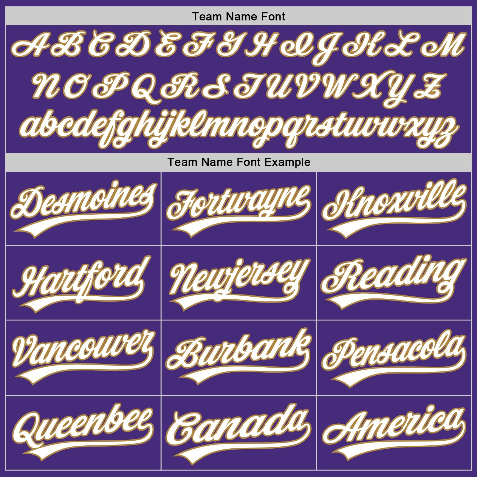 Custom Purple White-Old Gold Authentic Baseball Jersey view 4
