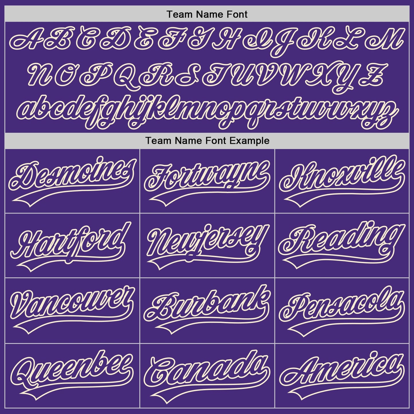 Custom Purple Purple-Cream Authentic Baseball Jersey view 4