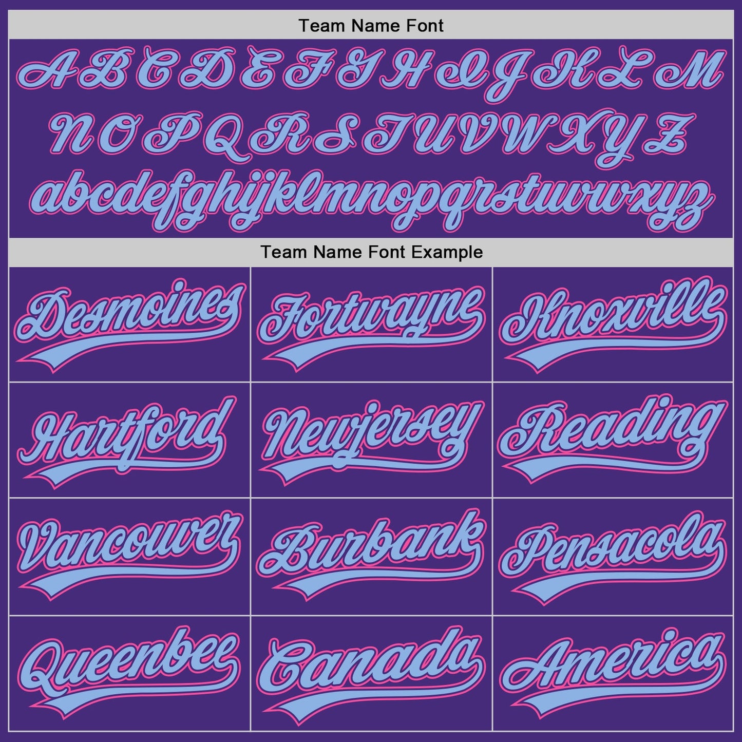 Custom Purple Pink-Light Blue Authentic Baseball Jersey view 4
