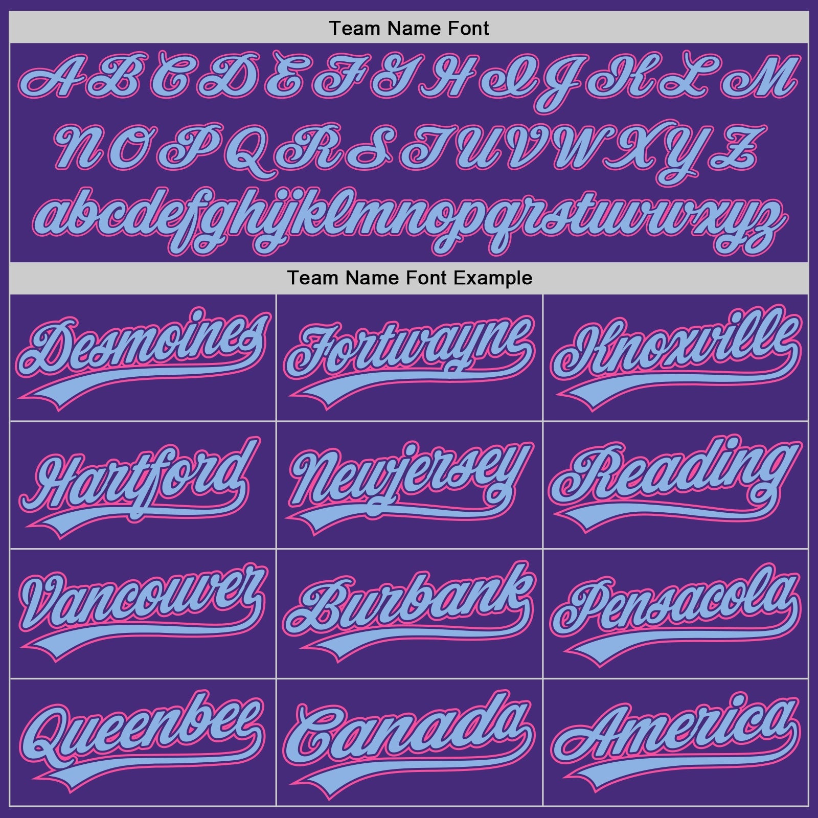 Custom Purple Pink-Light Blue Authentic Baseball Jersey view 4