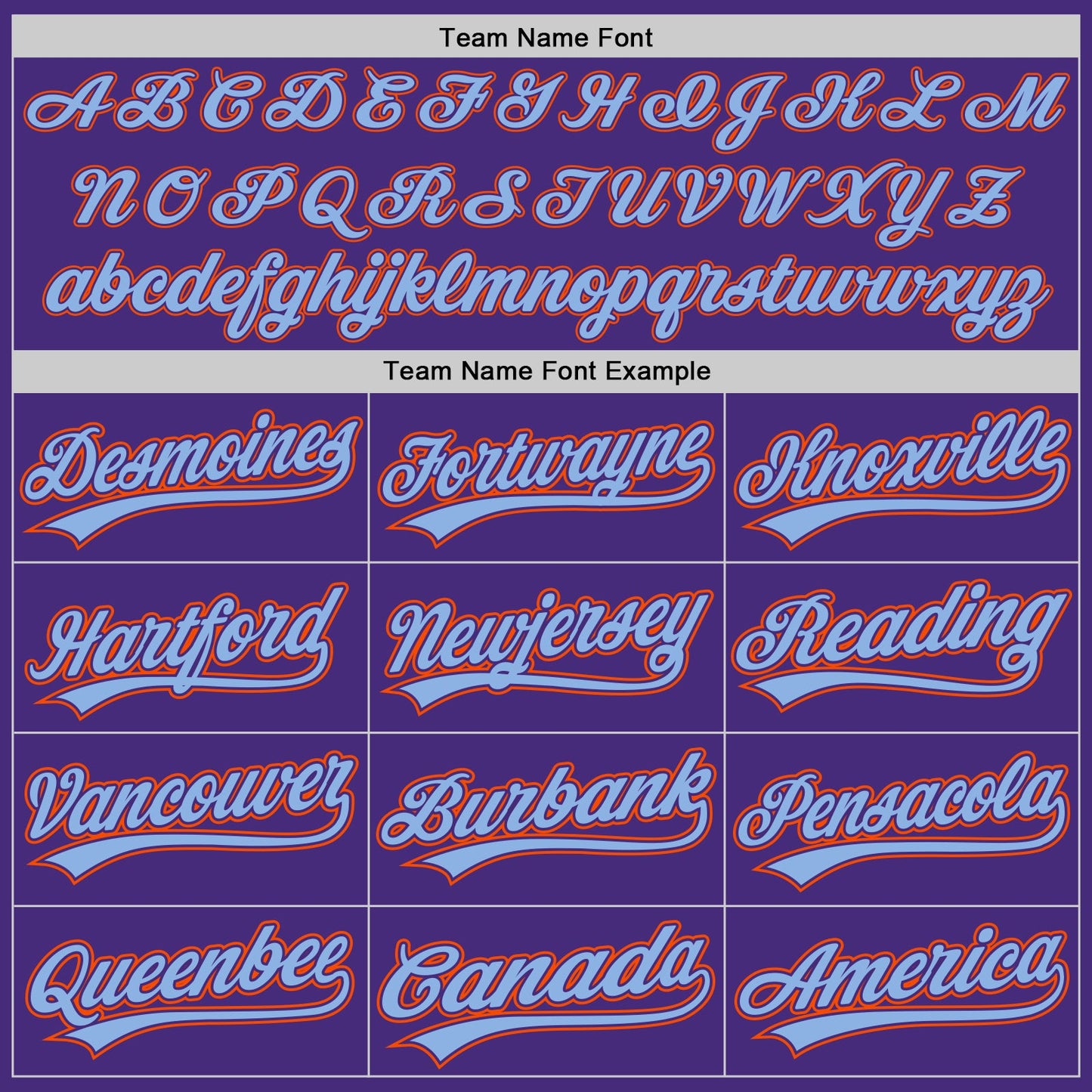 Custom Purple Orange-Light Blue Authentic Baseball Jersey view 4