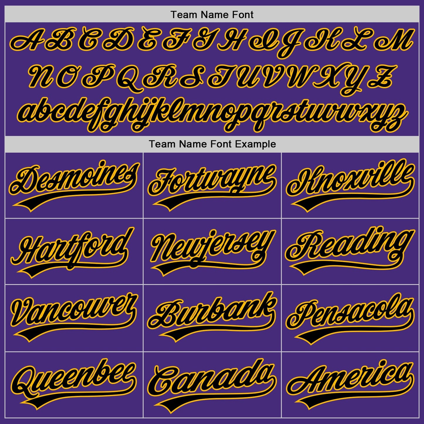Custom Purple Black Pinstripe Black-Gold Authentic Baseball Jersey view 4