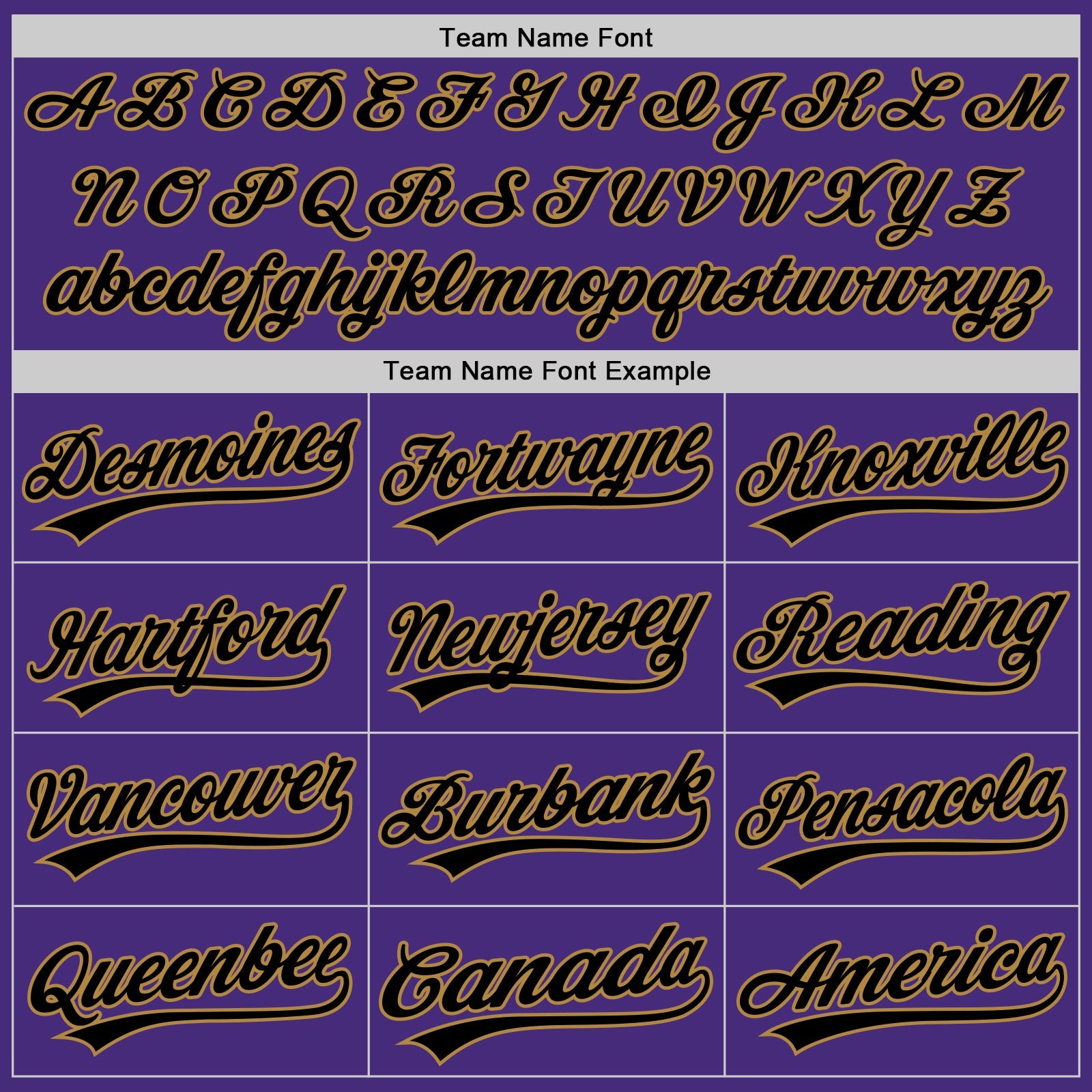 Custom Purple Black Pinstripe Black-Old Gold Authentic Baseball Jersey view 4