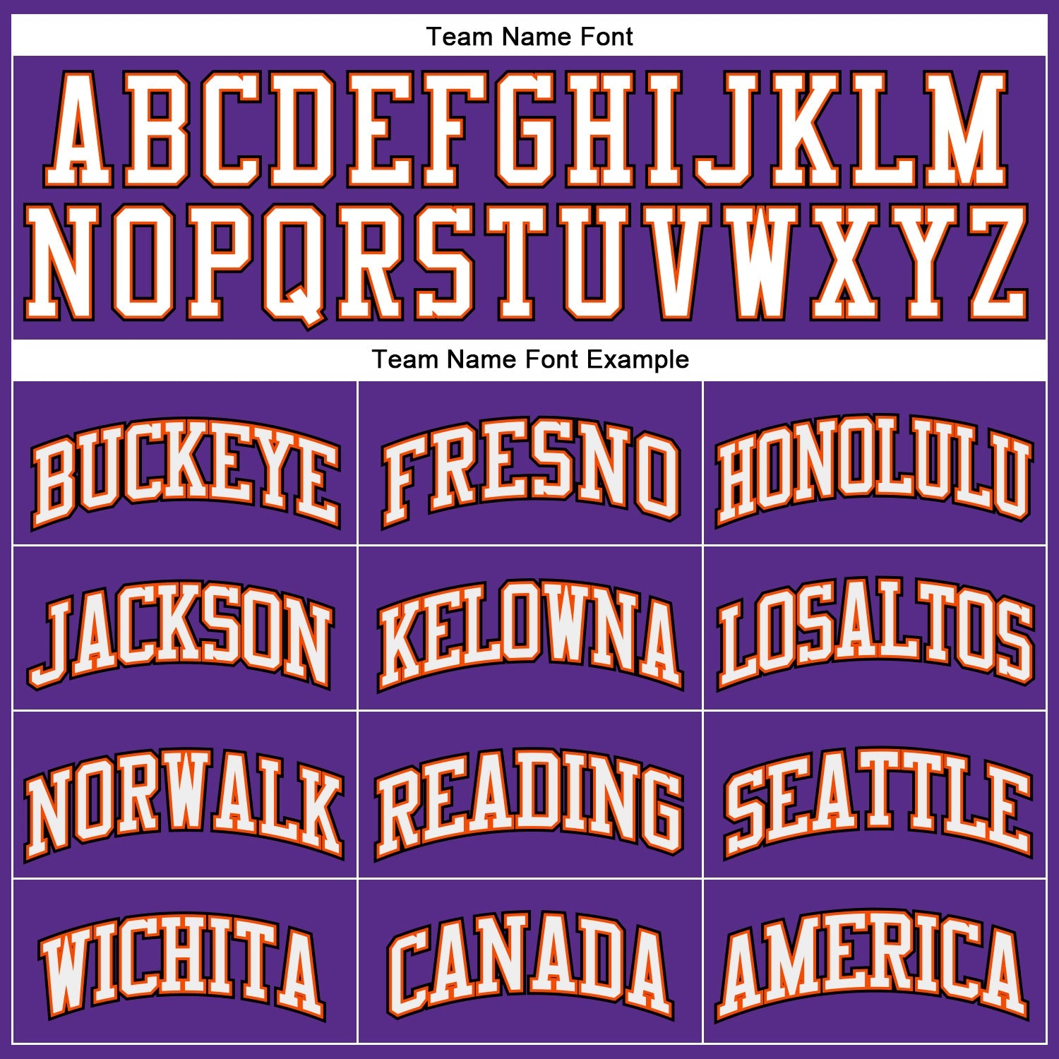 Custom Purple White Orange-Black Authentic Throwback Basketball Jersey view 3