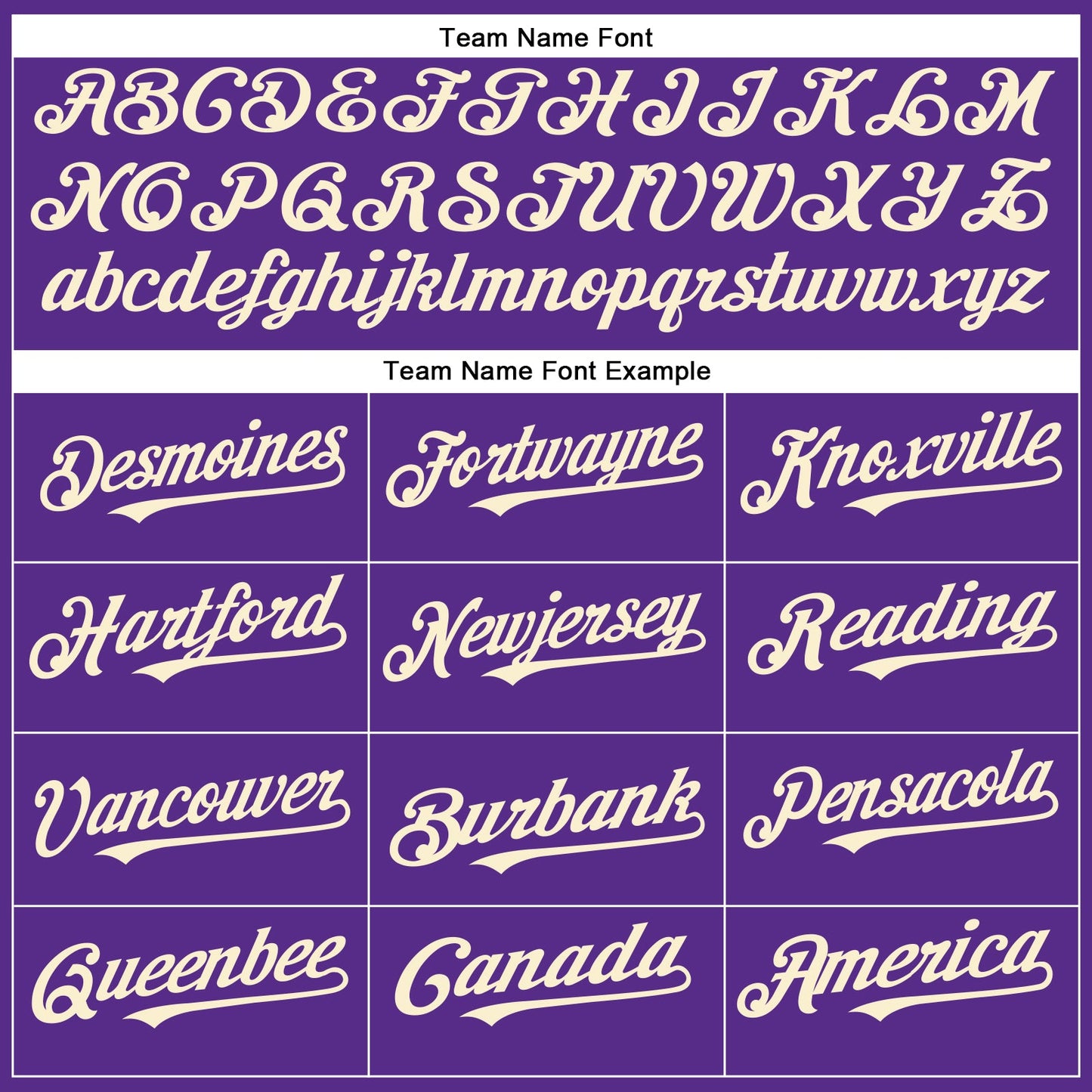 Custom Purple Cream Authentic Baseball Jersey view 4