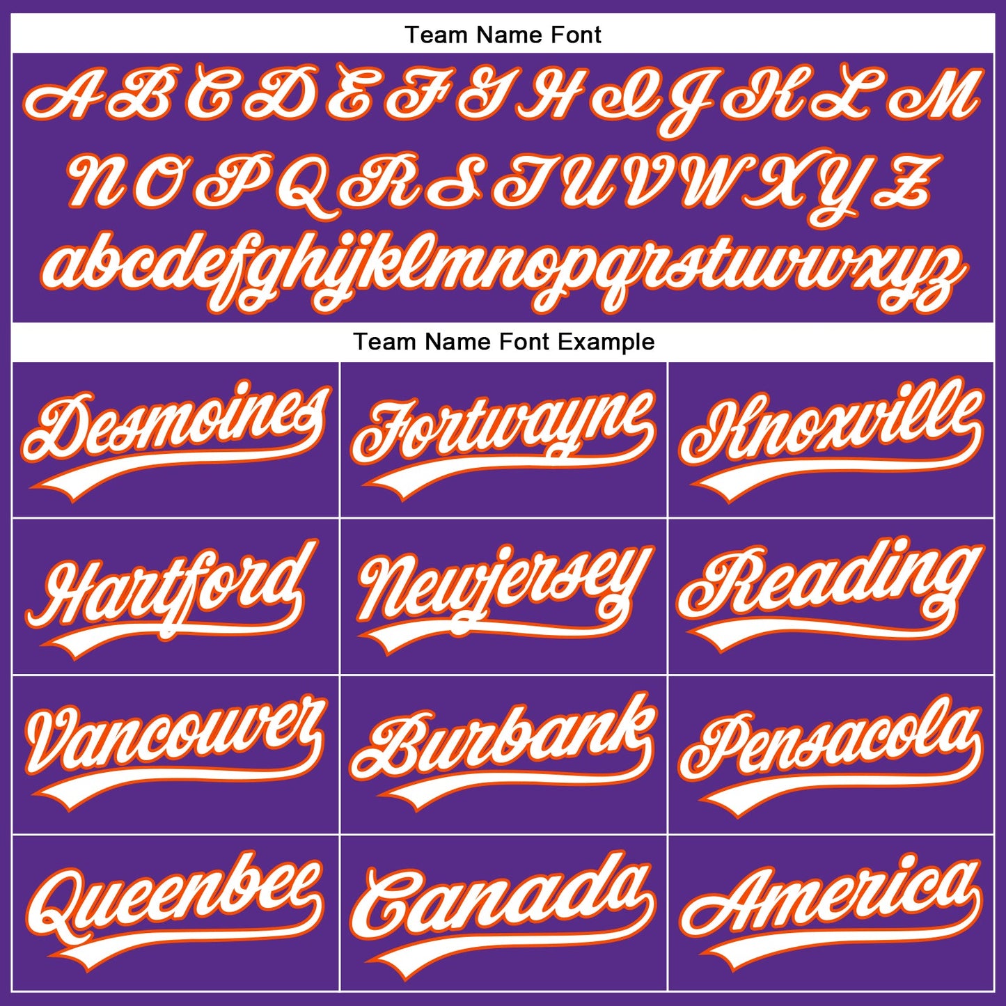 Custom Purple White Pinstripe Orange Authentic Baseball Jersey view 4