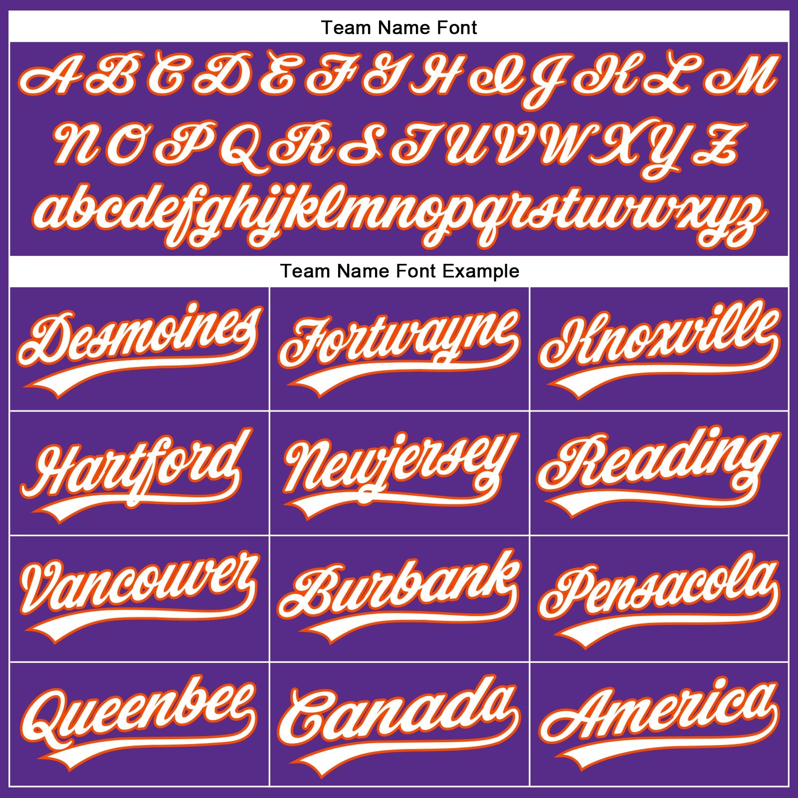 Custom Purple White Pinstripe Orange Authentic Baseball Jersey view 4