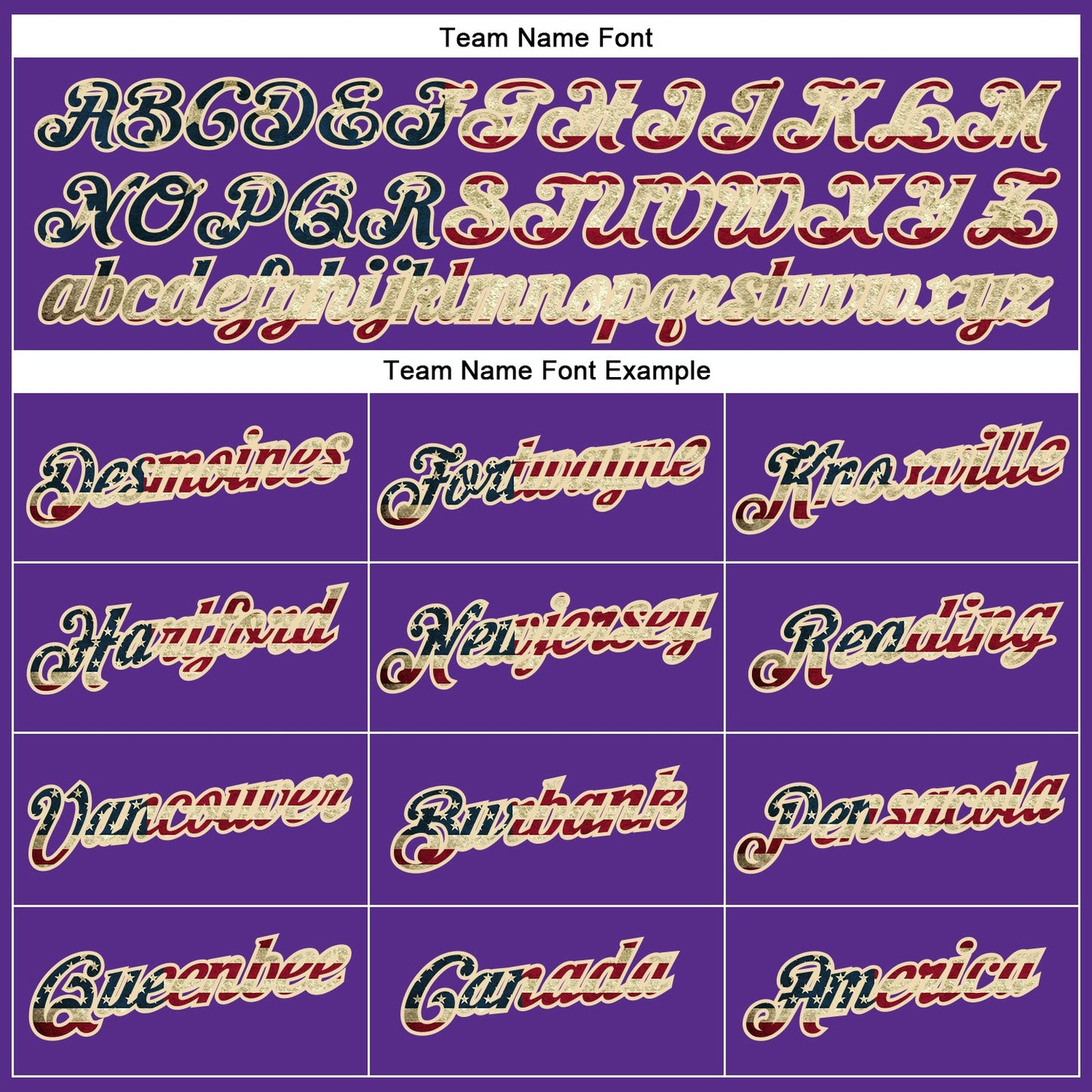 Custom Purple Vintage USA Flag-City Cream Performance T-Shirt view 3