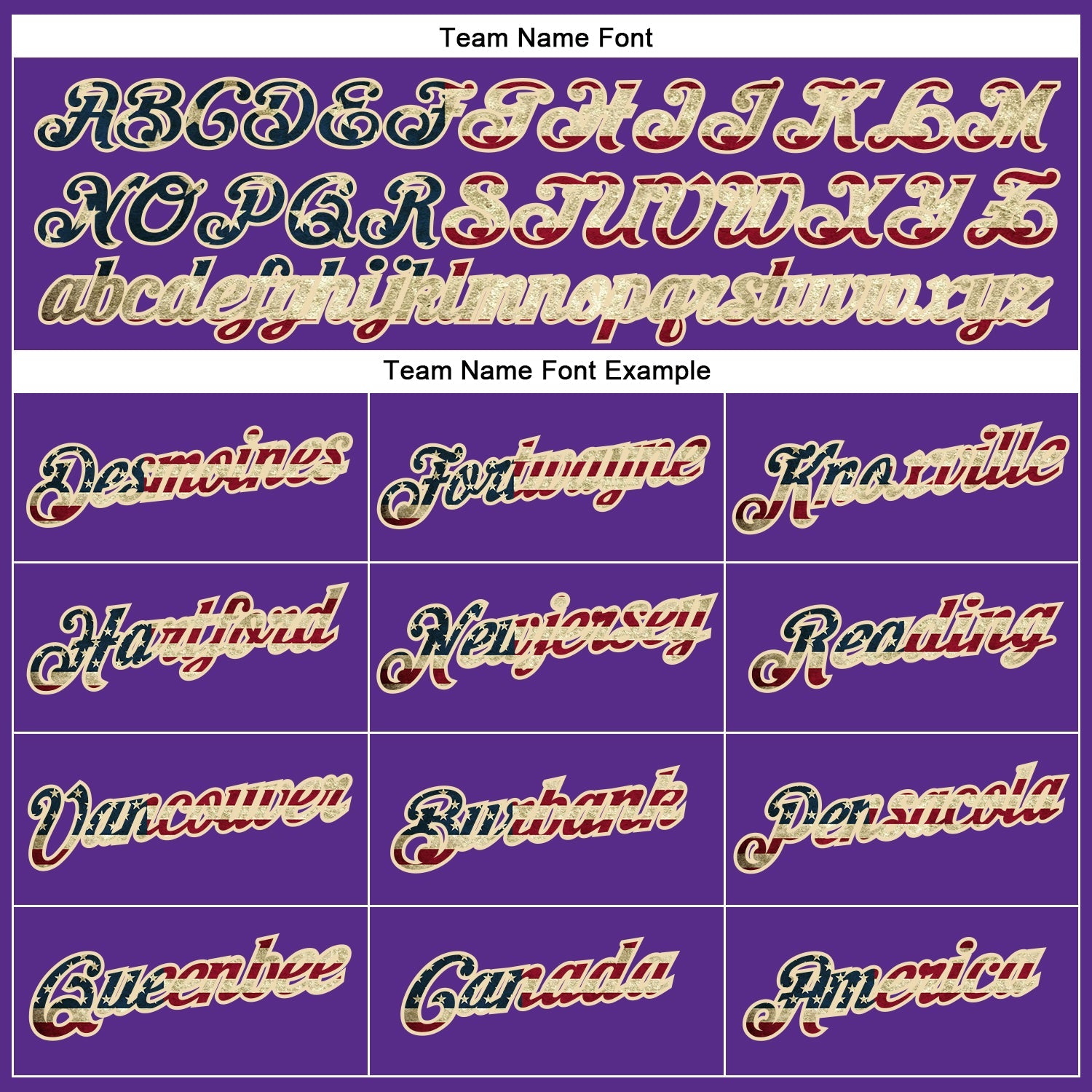 Custom Purple Vintage USA Flag-City Cream Performance T-Shirt view 3