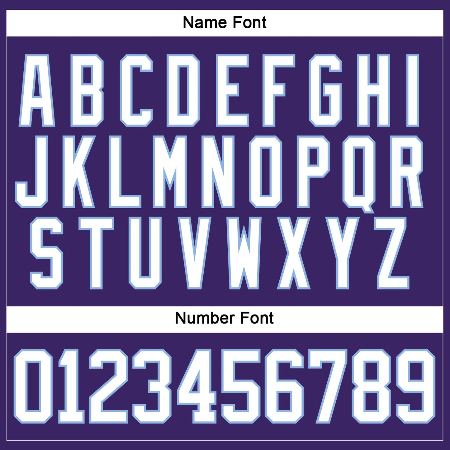 Custom Purple White-Light Blue Hockey Lace Neck Jersey view 5