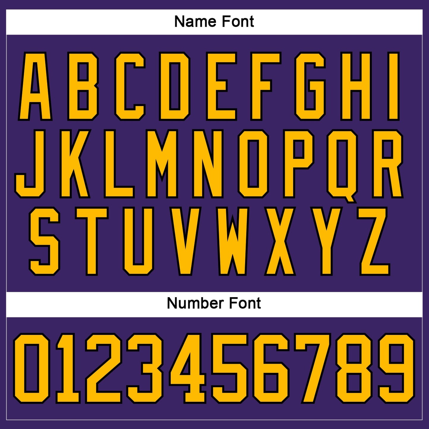 Custom Purple Gold-Black Hockey Lace Neck Jersey view 5