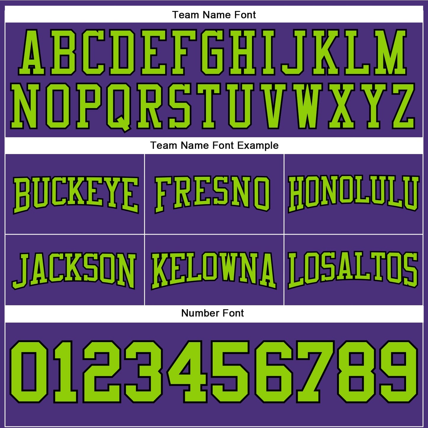 Custom Stitched Purple Neon Green-Black Football Pullover Sweatshirt Hoodie view 3