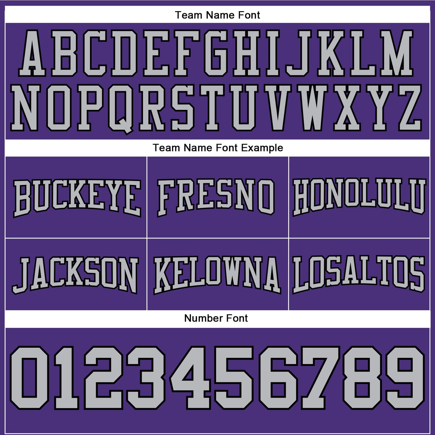 Custom Stitched Purple Gray-Black Football Pullover Sweatshirt Hoodie view 3