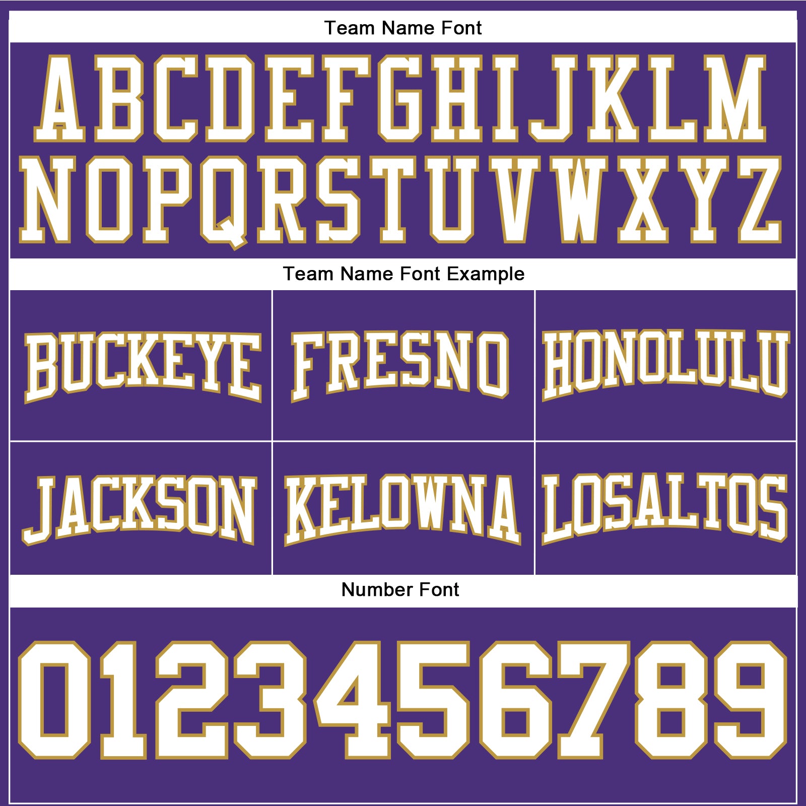 Custom Stitched Purple White-Old Gold Football Pullover Sweatshirt Hoodie view 3