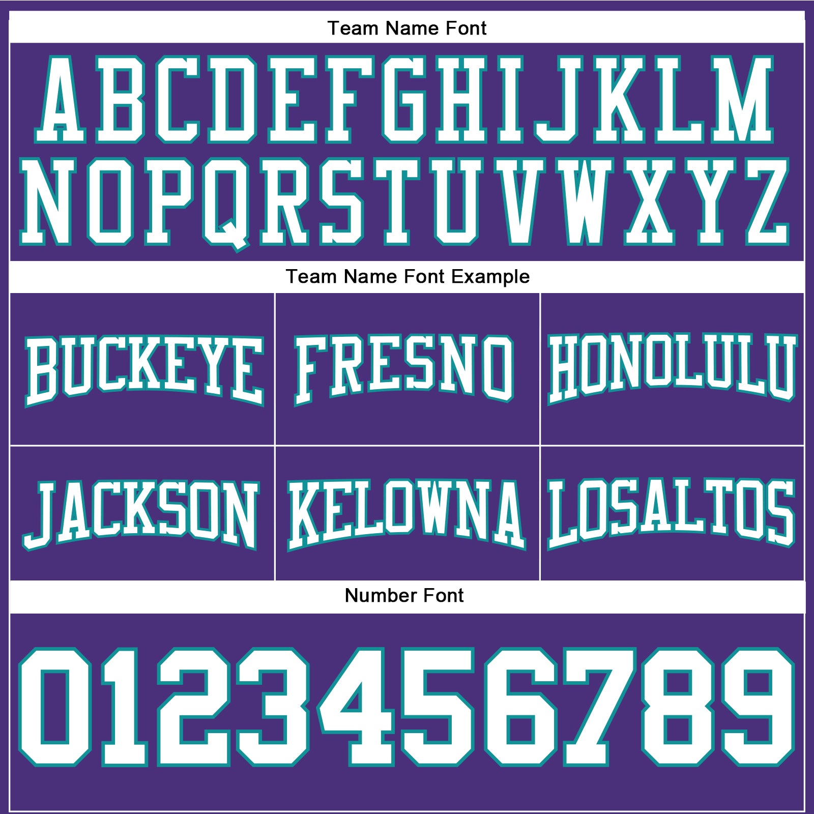 Custom Stitched Purple White-Teal Football Pullover Sweatshirt Hoodie view 3