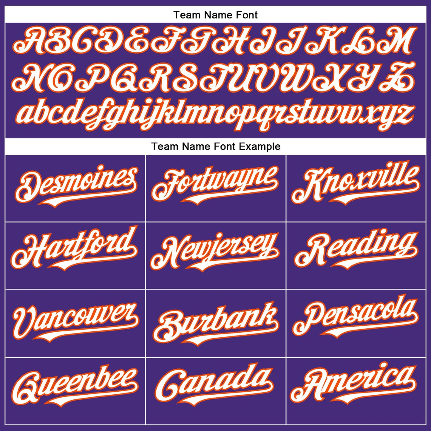 Custom Purple White-Orange Authentic Baseball Jersey view 4