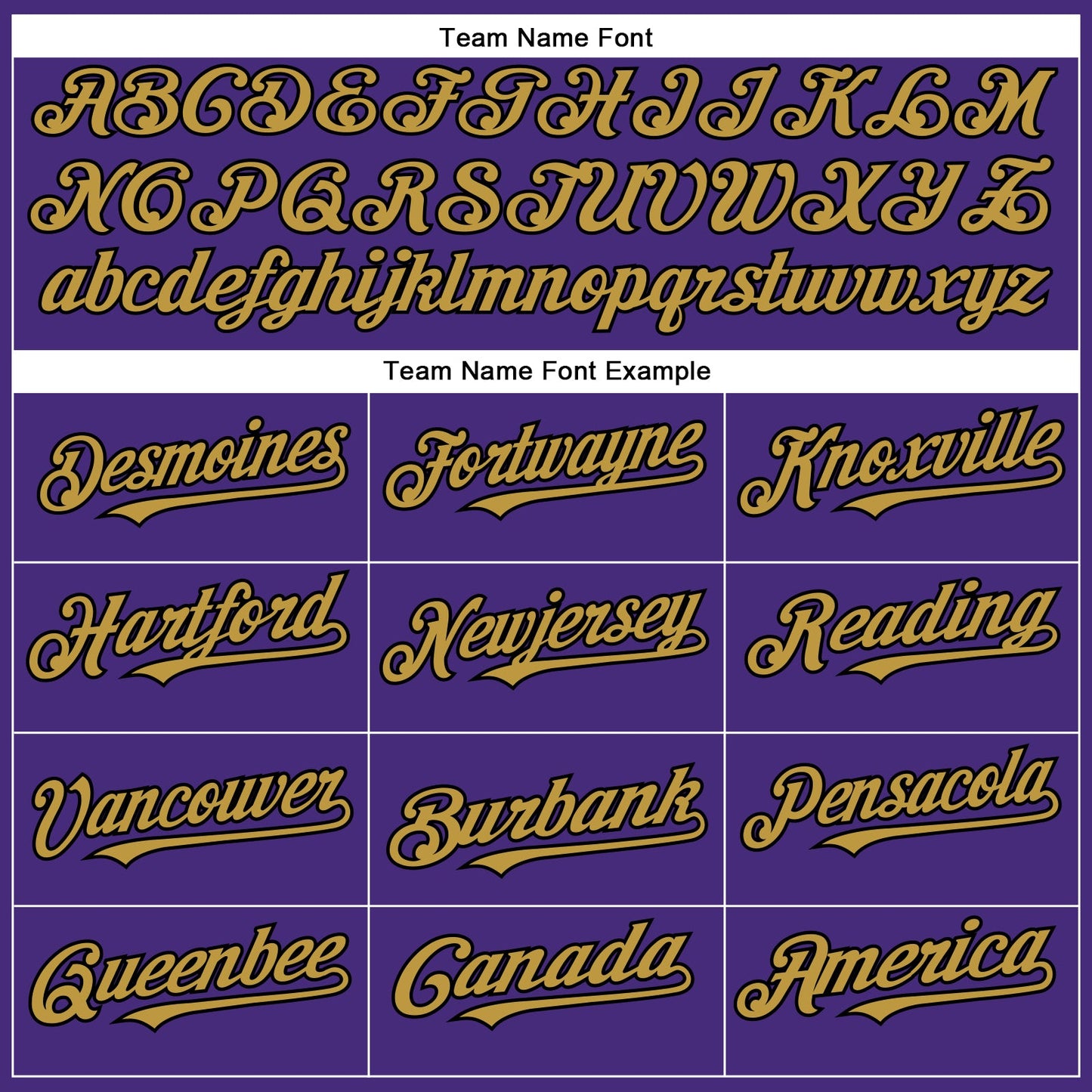 Custom Purple Black-Old Gold Authentic Baseball Jersey view 4