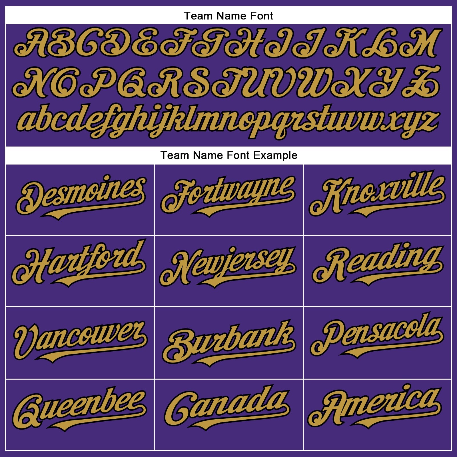 Custom Purple Black-Old Gold Authentic Baseball Jersey view 4