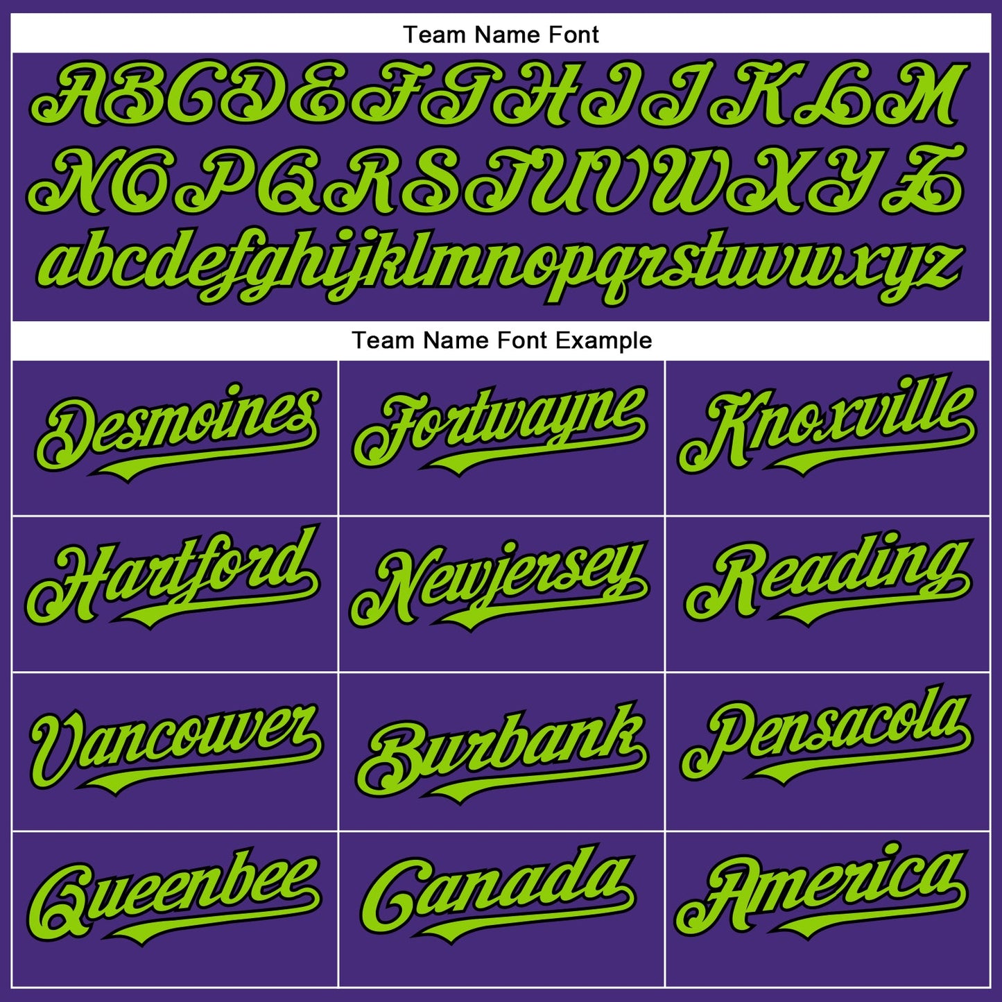 Custom Purple Black-Neon Green Authentic Baseball Jersey view 4