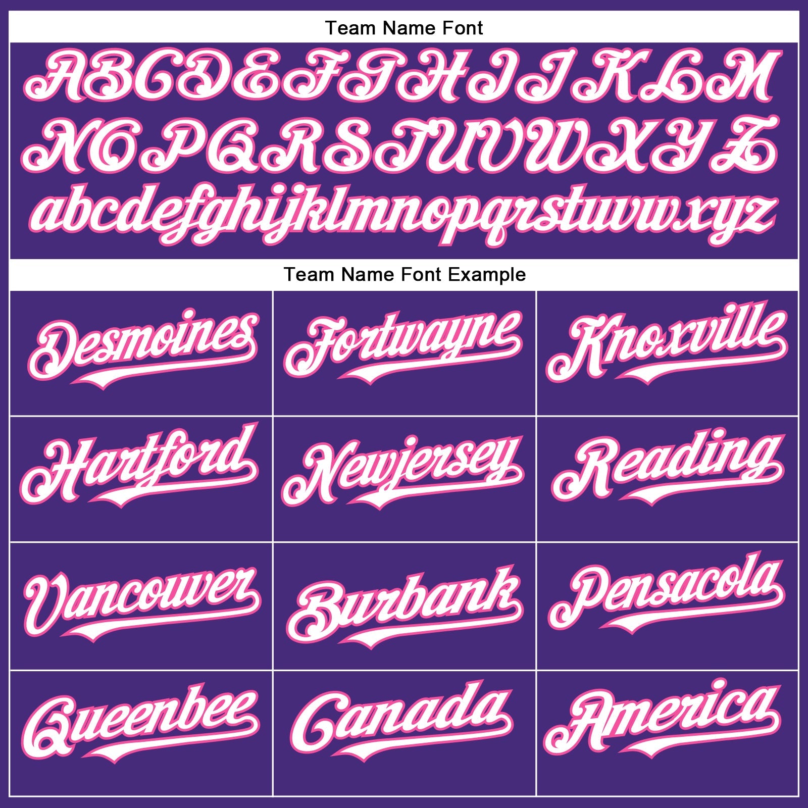 Custom Purple White-Pink Authentic Baseball Jersey view 4