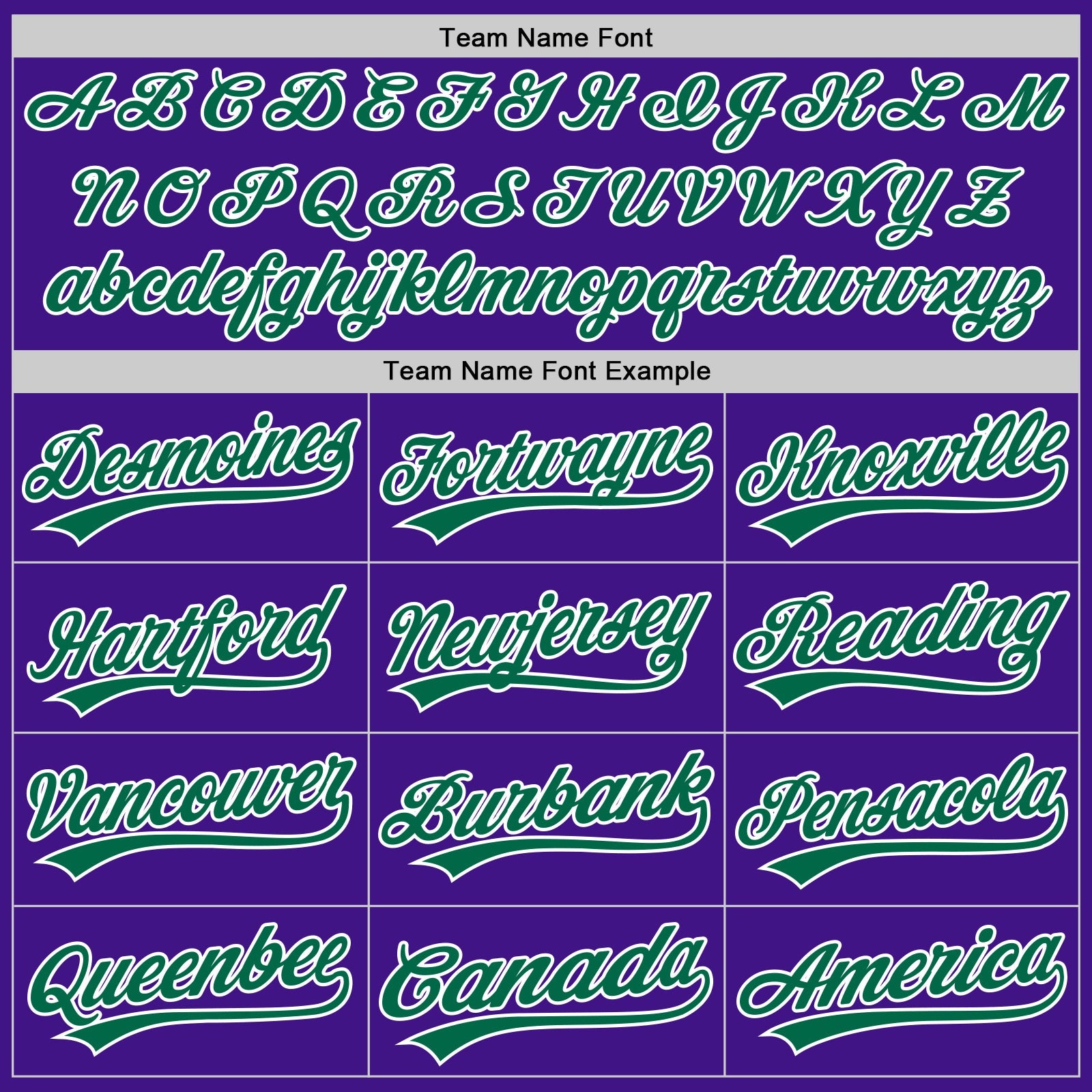 Custom Purple Kelly Green-White Authentic Throwback Baseball Jersey view 4