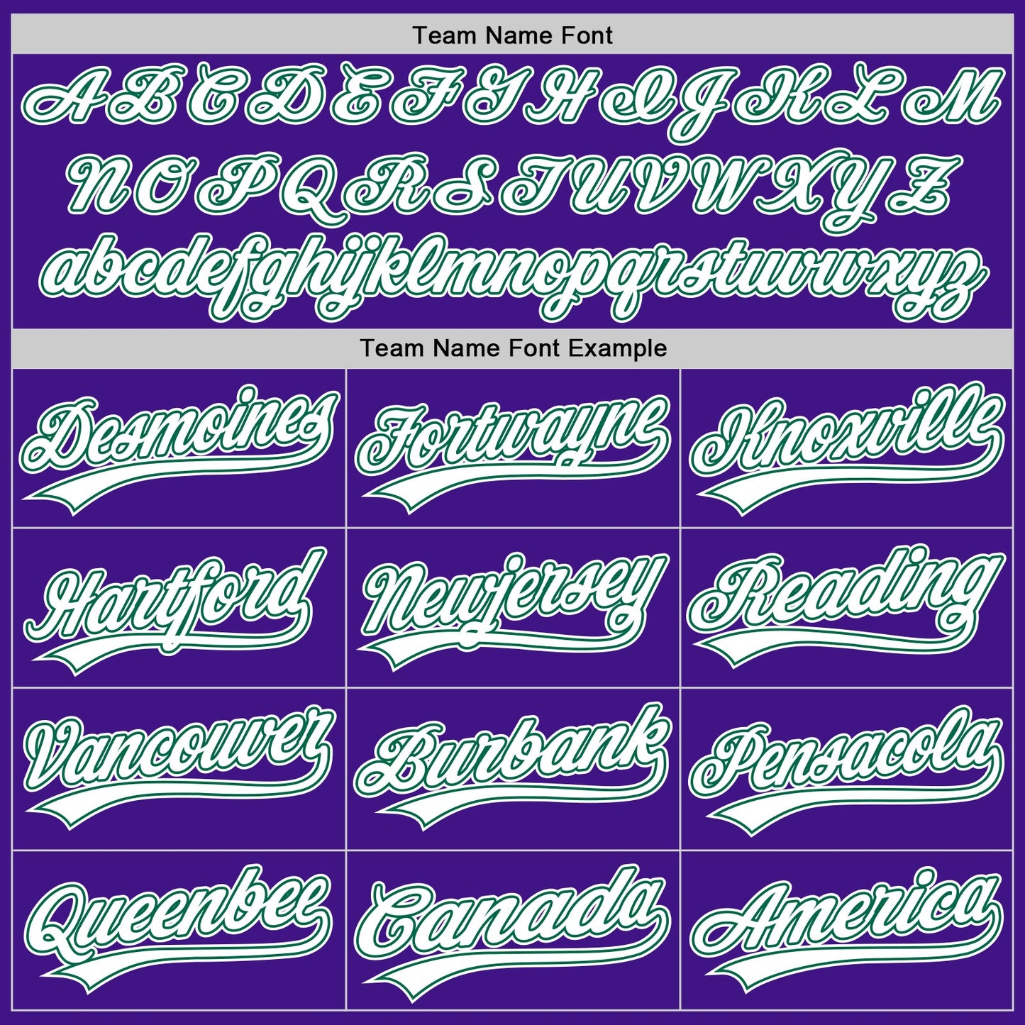 Custom Purple White-Kelly Green Authentic Throwback Baseball Jersey view 4