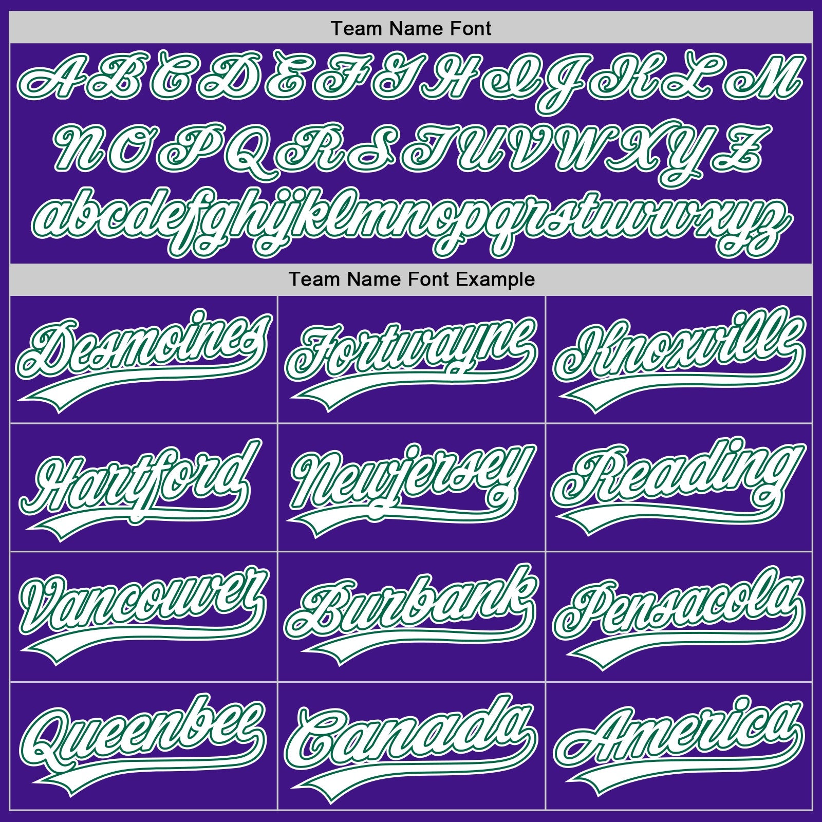 Custom Purple White-Kelly Green Authentic Throwback Baseball Jersey view 4