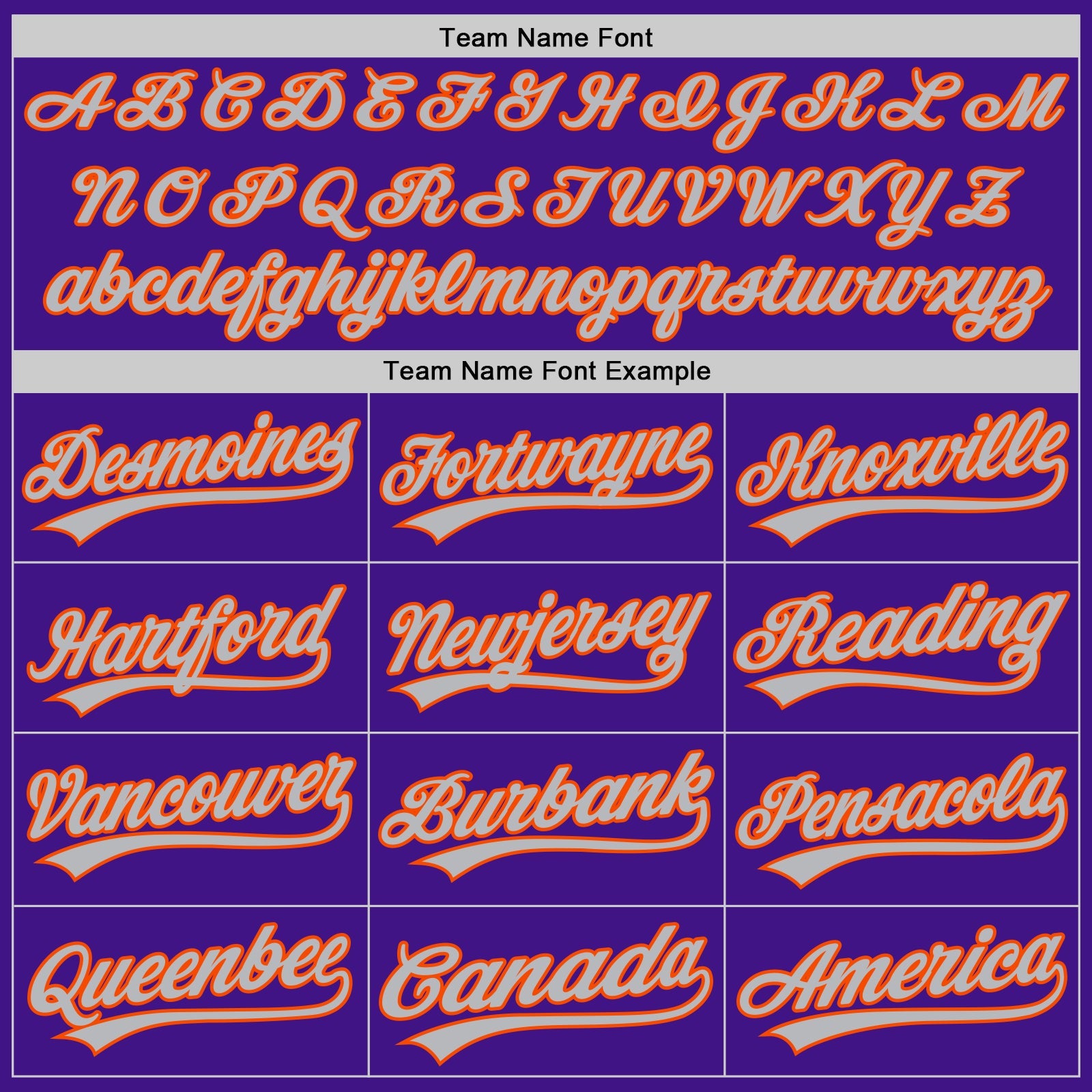 Custom Purple Orange-Gray Authentic Throwback Baseball Jersey view 4