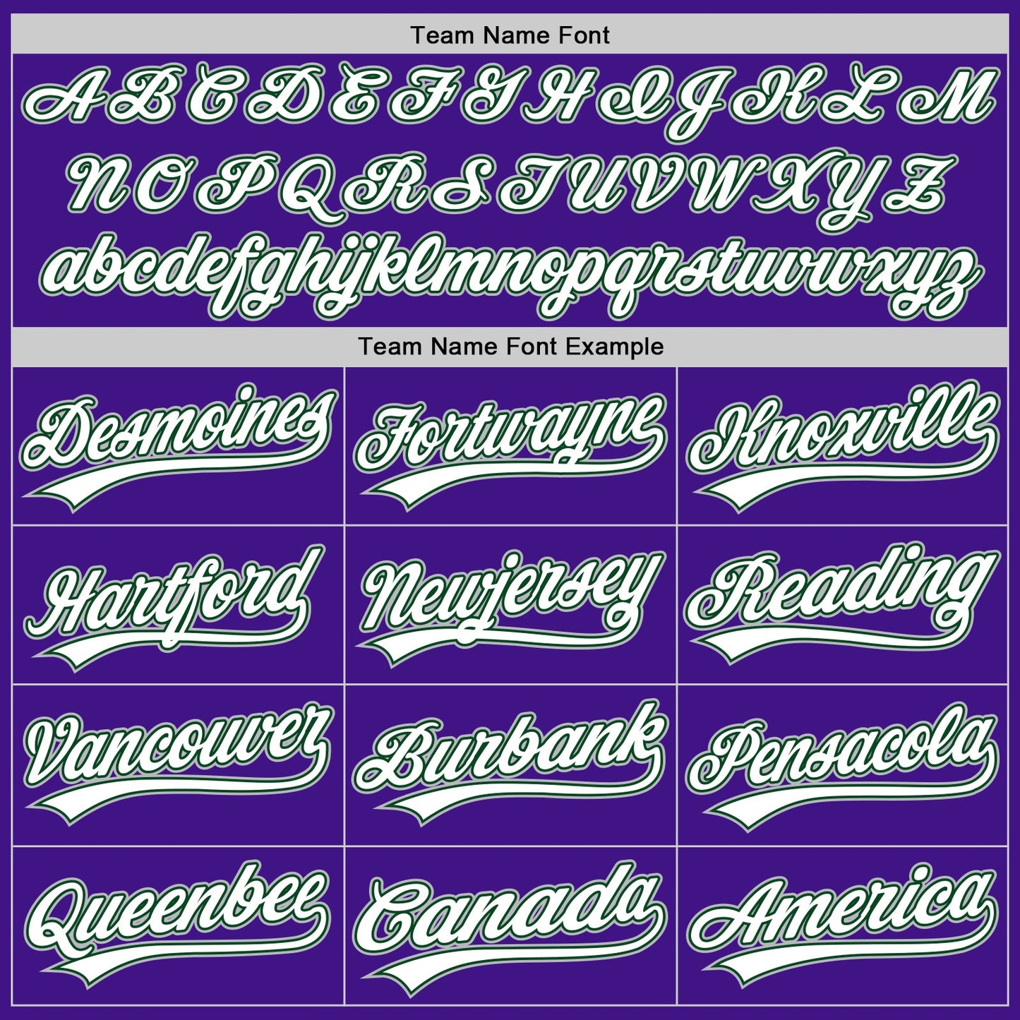 Custom Purple Green-Gray Authentic Throwback Baseball Jersey view 4