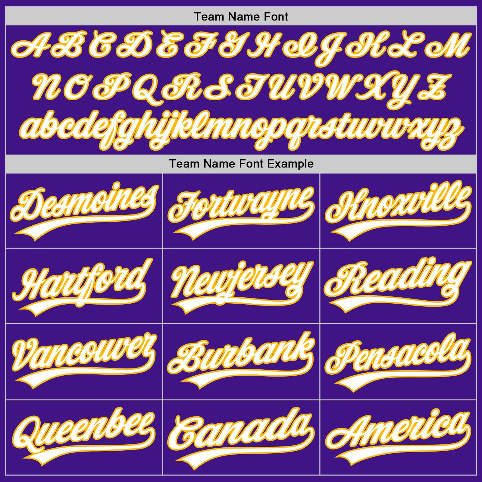 Custom Purple White-Gold Authentic Throwback Baseball Jersey view 4