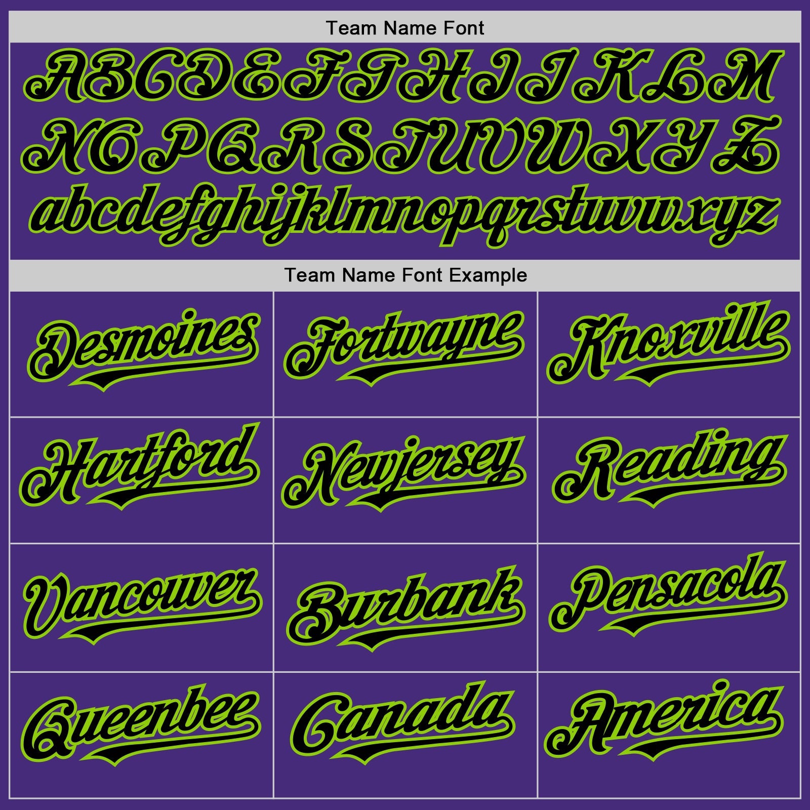 Custom Purple Black-Neon Green Authentic Baseball Jersey view 4