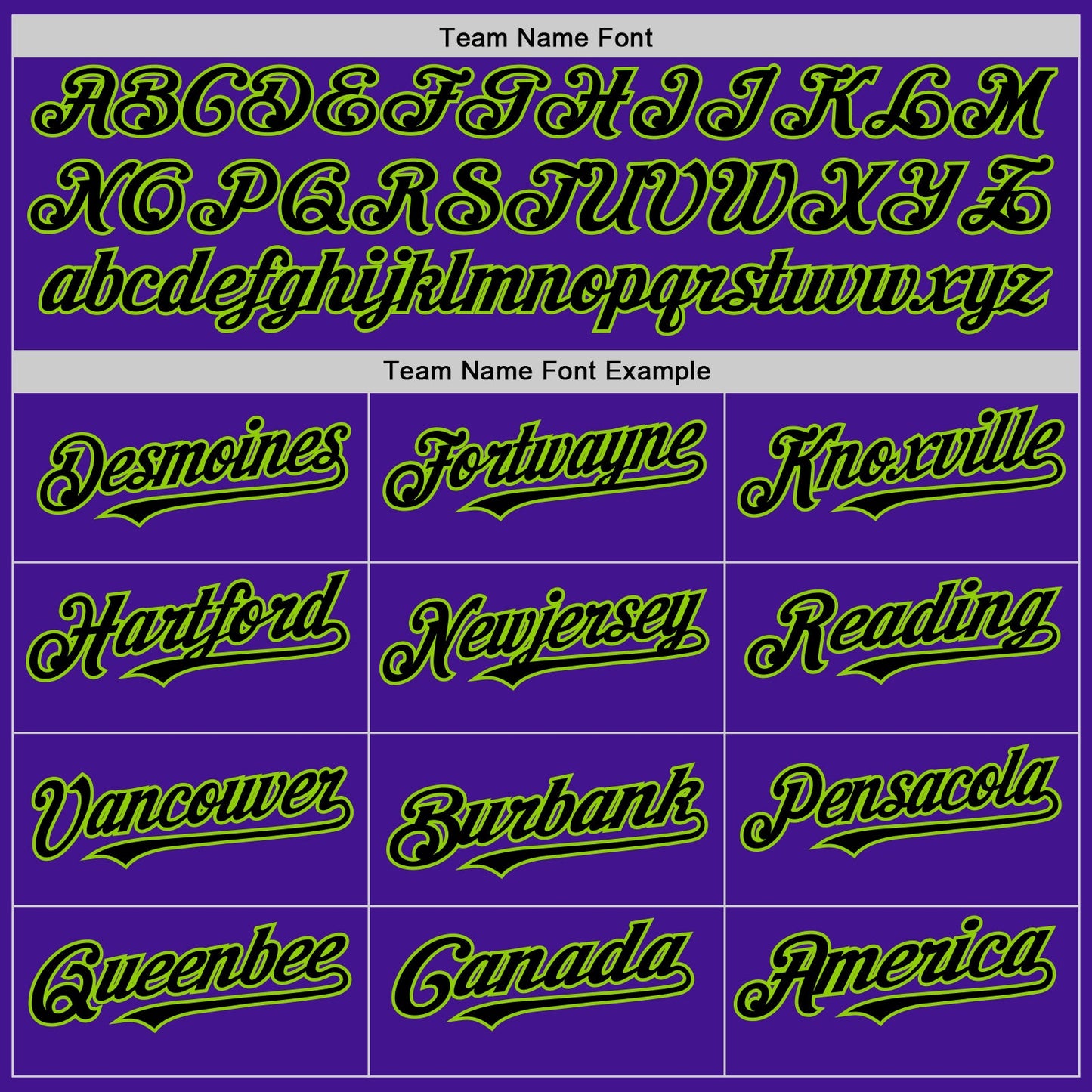 Custom Purple Black-Neon Green Mesh Authentic Throwback Baseball Jersey view 4