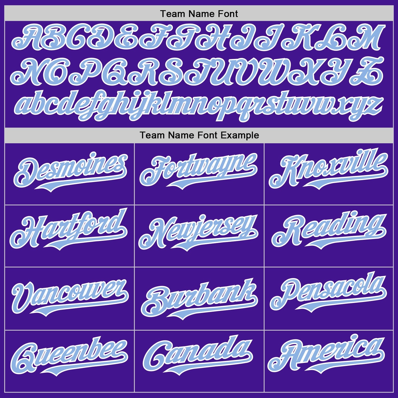 Custom Purple Light Blue-White Mesh Authentic Throwback Baseball Jersey view 4