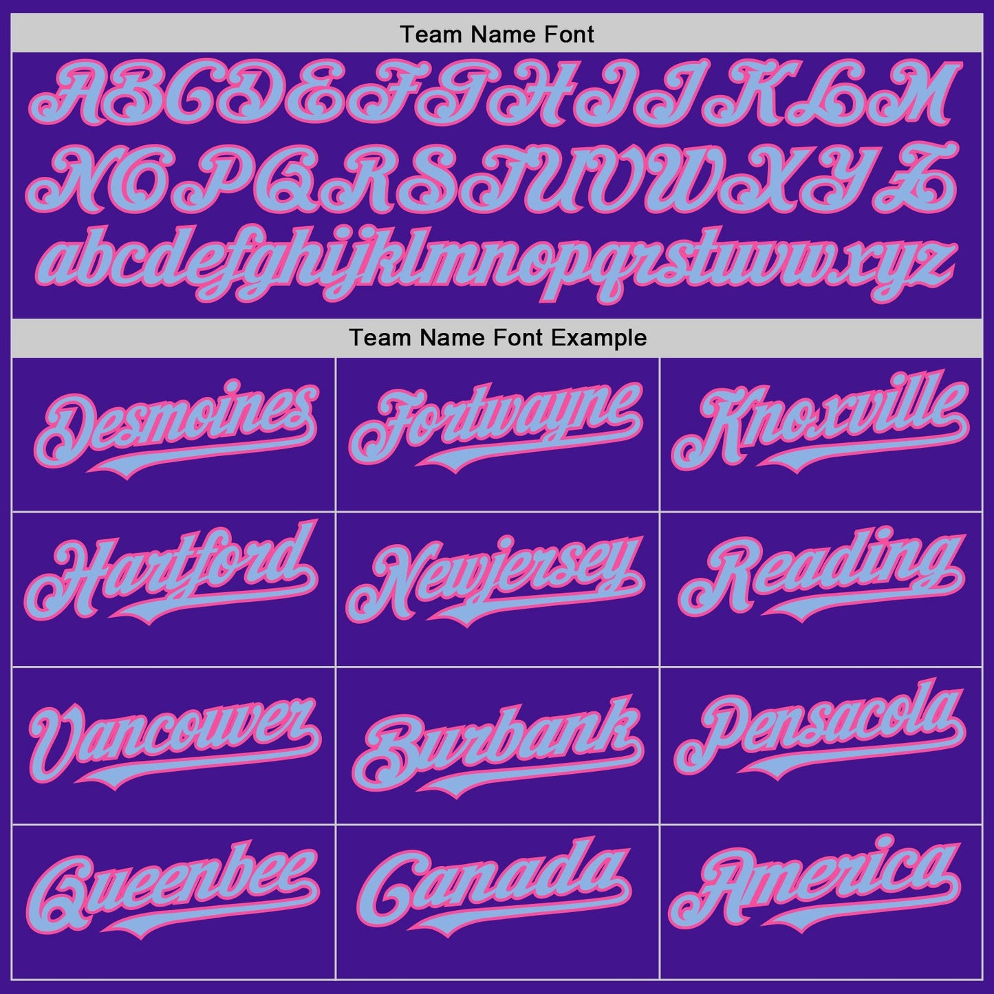 Custom Purple Light Blue-Pink Mesh Authentic Throwback Baseball Jersey view 4