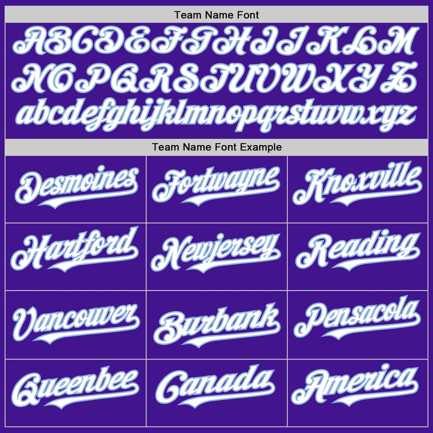 Custom Purple White-Light Blue Mesh Authentic Throwback Baseball Jersey view 4