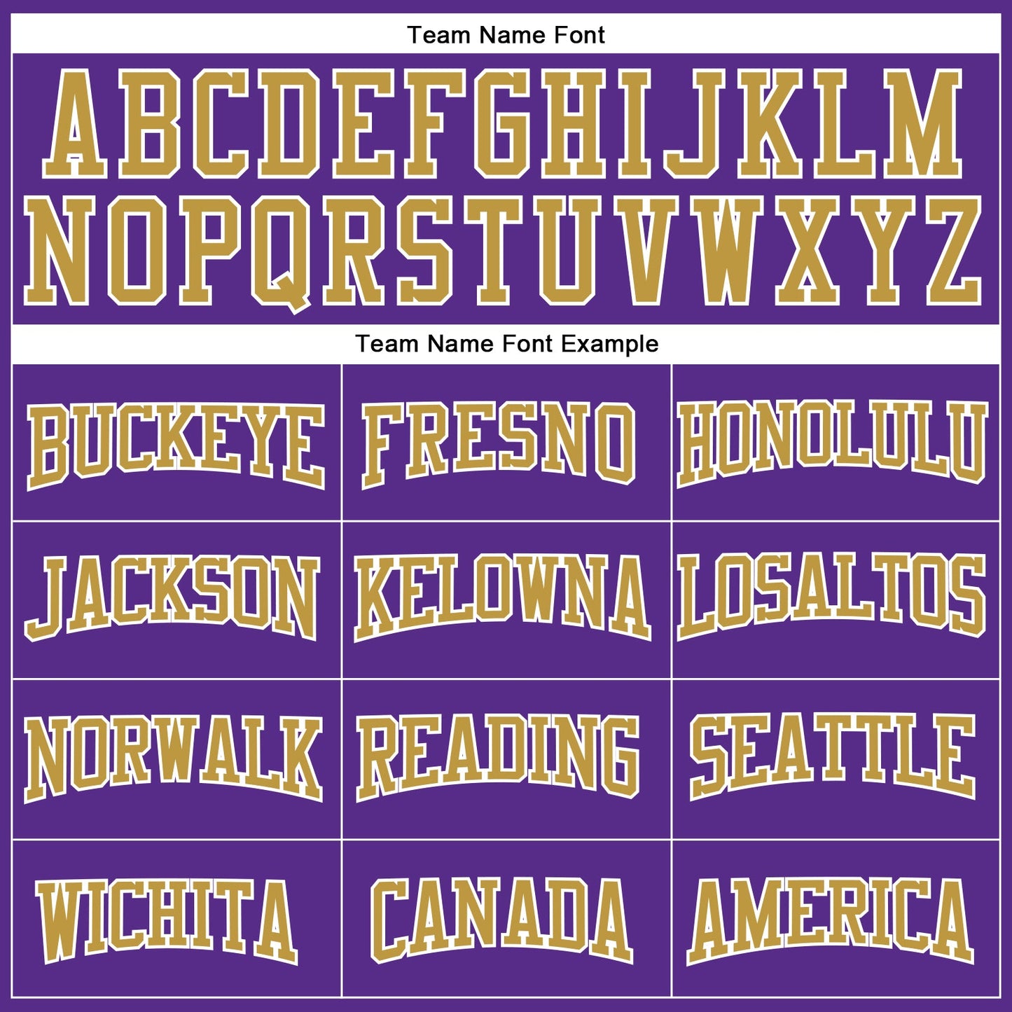 Custom Purple Old Gold-White Authentic Football Jersey view 4