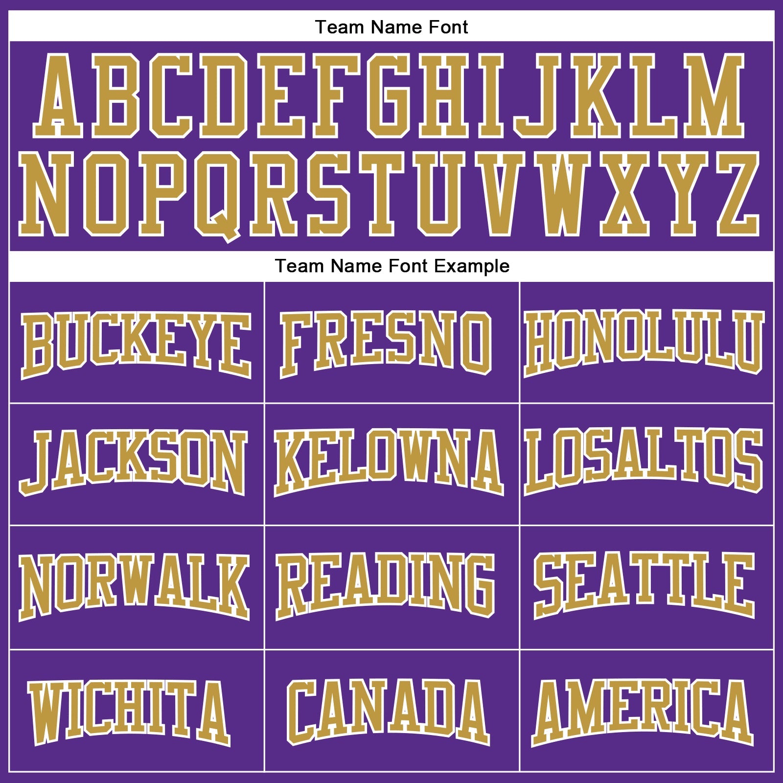 Custom Purple Old Gold-White Authentic Football Jersey view 4
