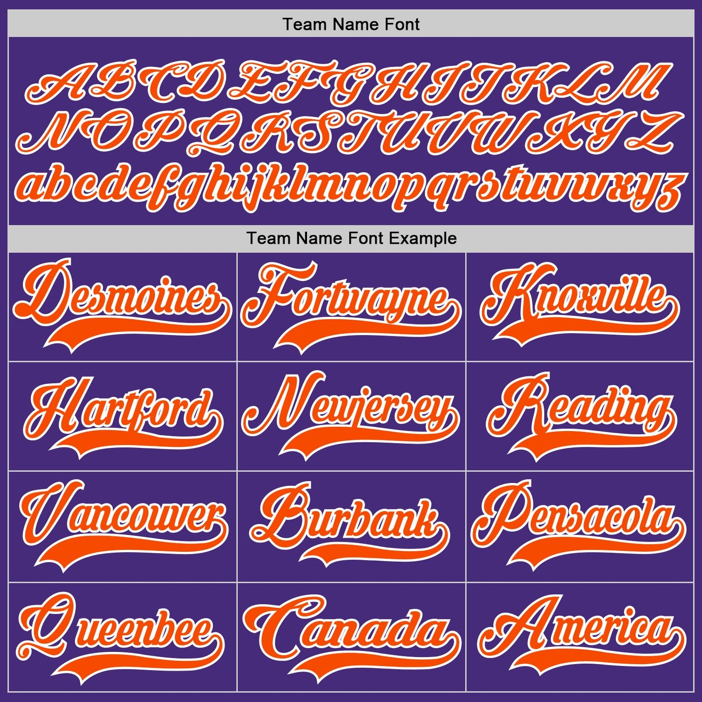 Custom Purple Orange-White Hockey Lace Neck Jersey view 4