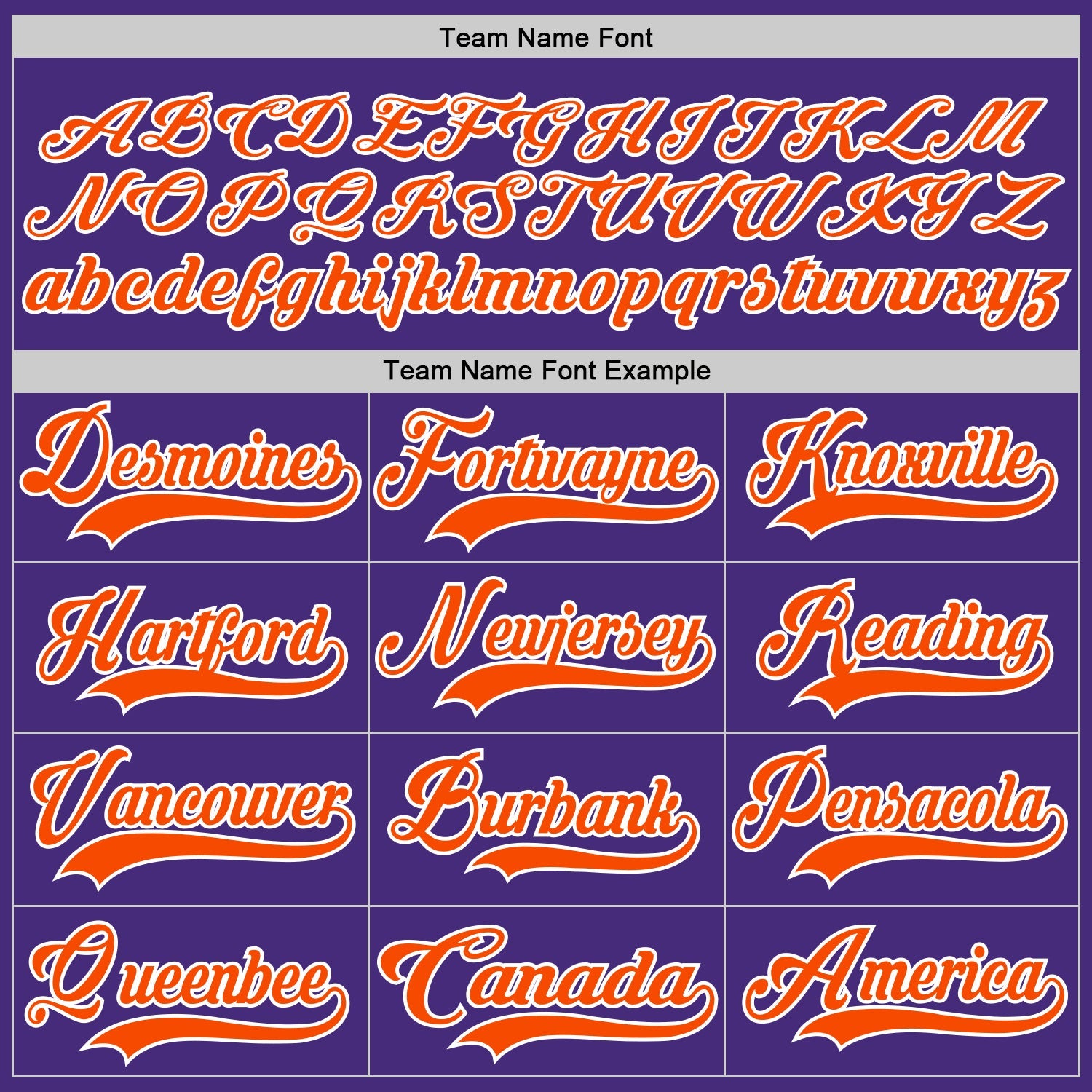 Custom Purple Orange-White Hockey Lace Neck Jersey view 4