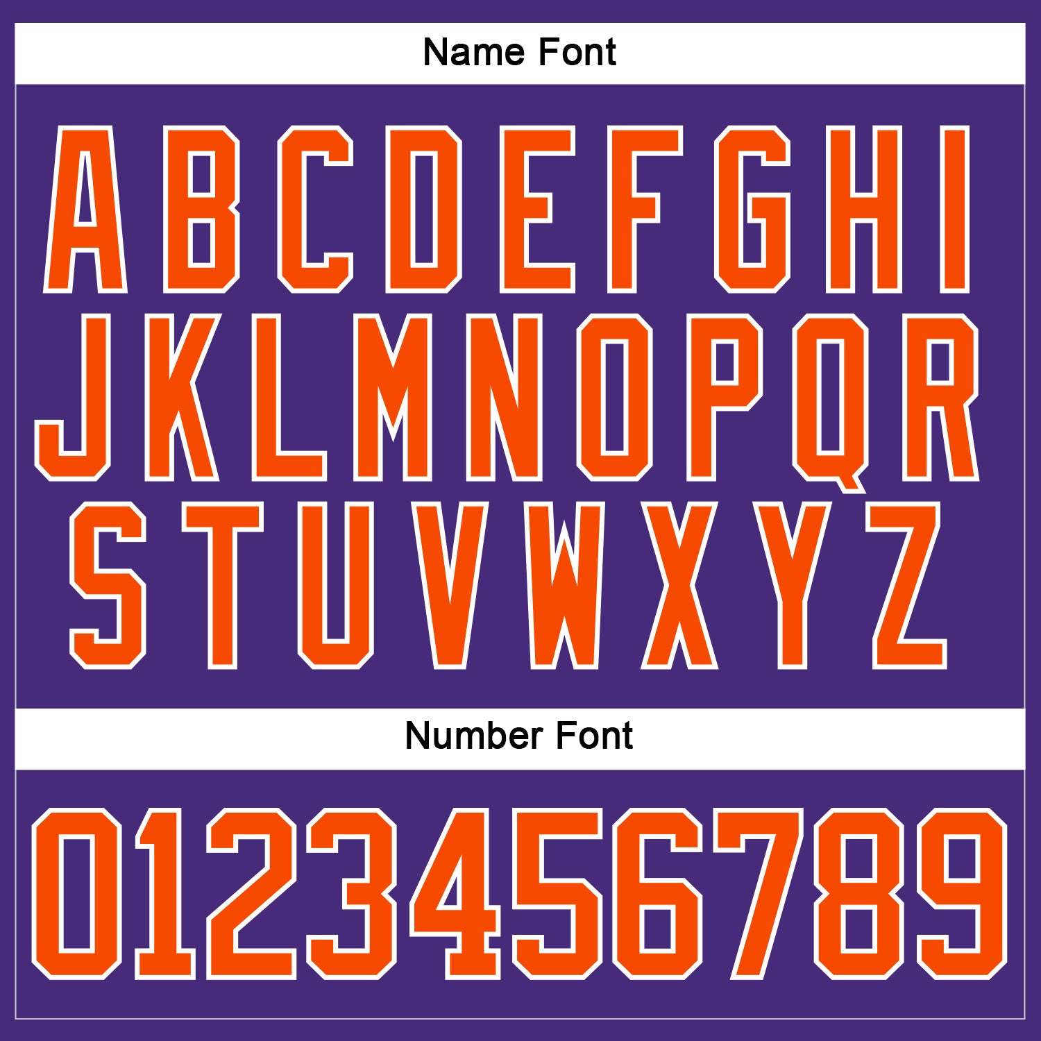 Custom Purple Orange-White Hockey Lace Neck Jersey view 5