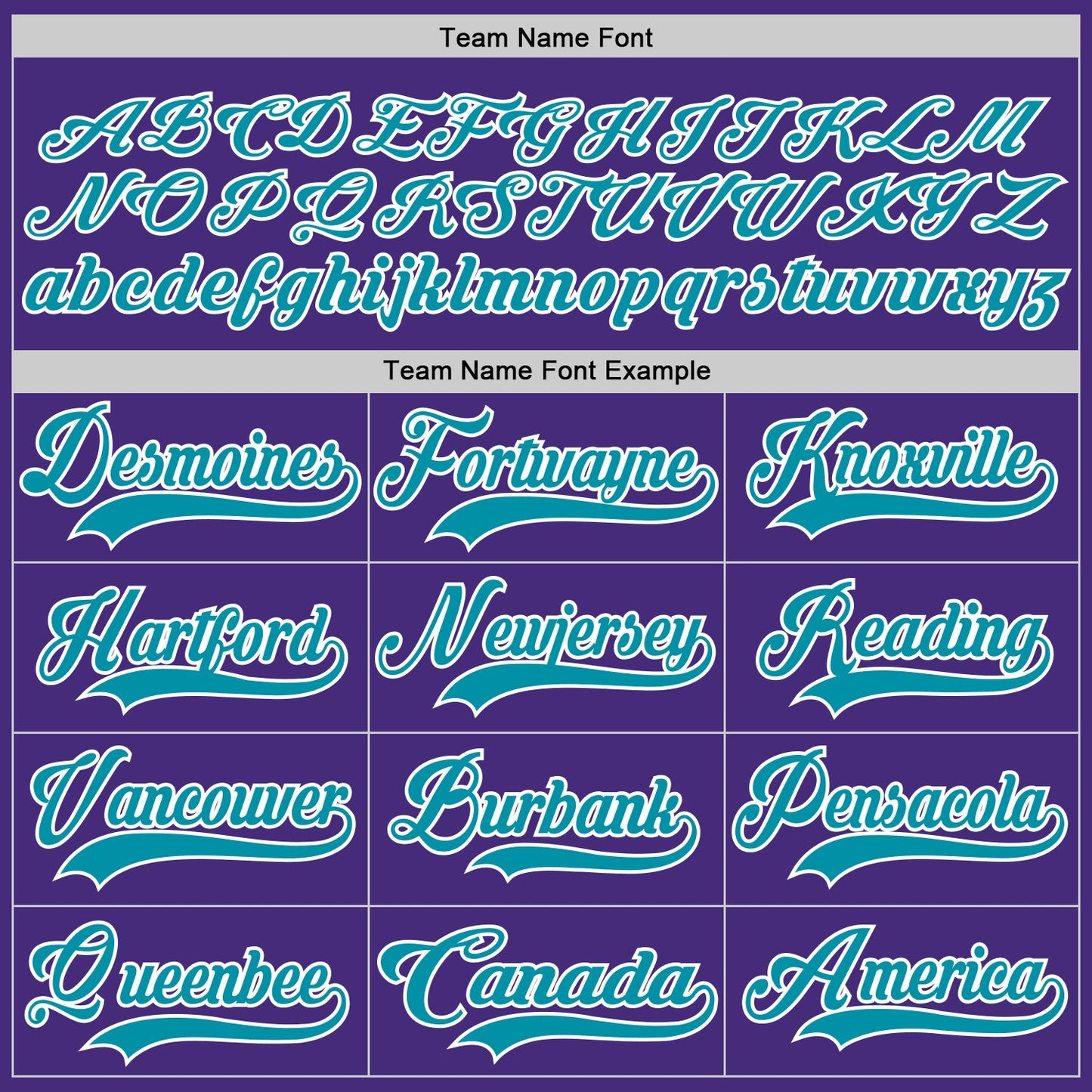 Custom Purple Teal-White Hockey Lace Neck Jersey view 4
