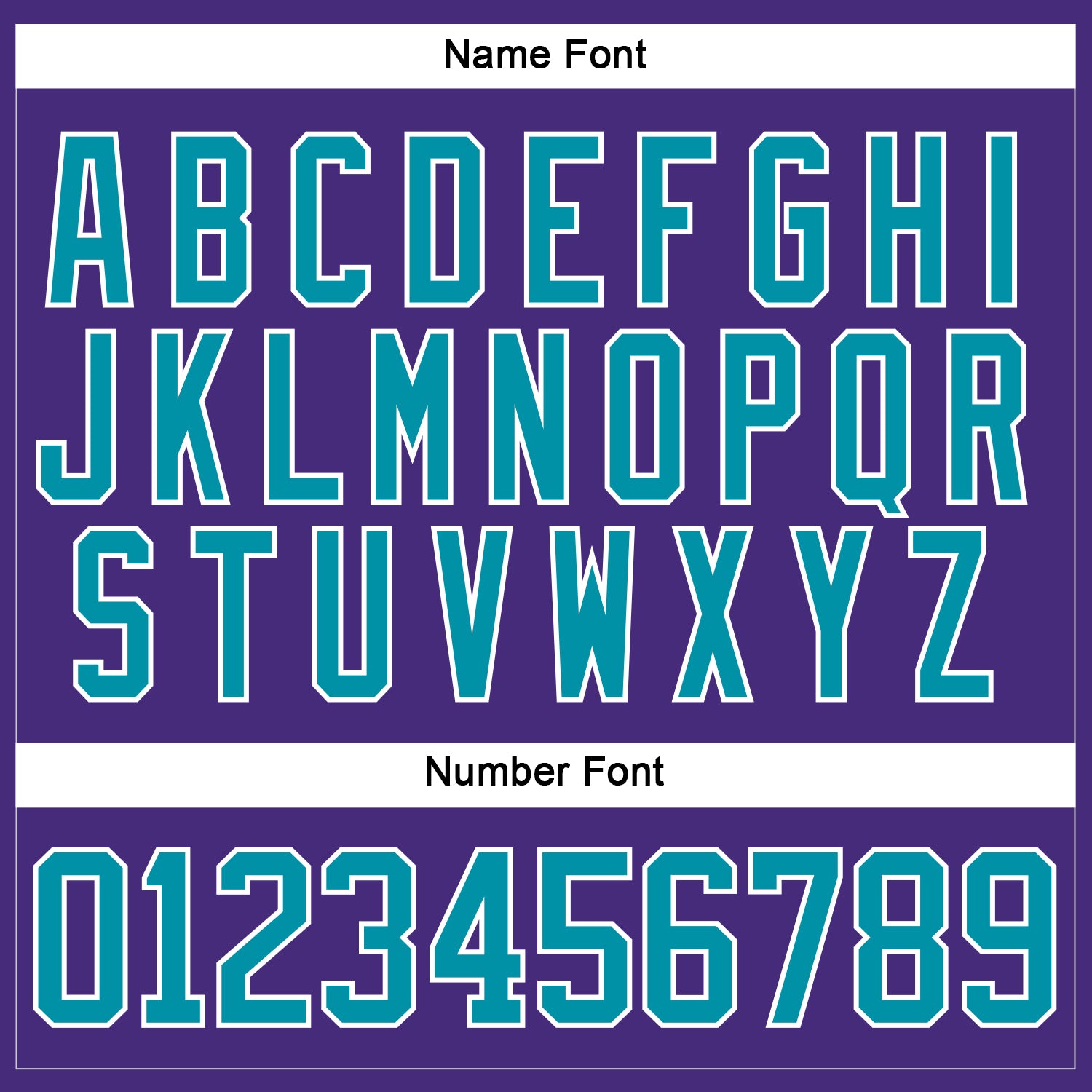 Custom Purple Teal-White Hockey Lace Neck Jersey view 5