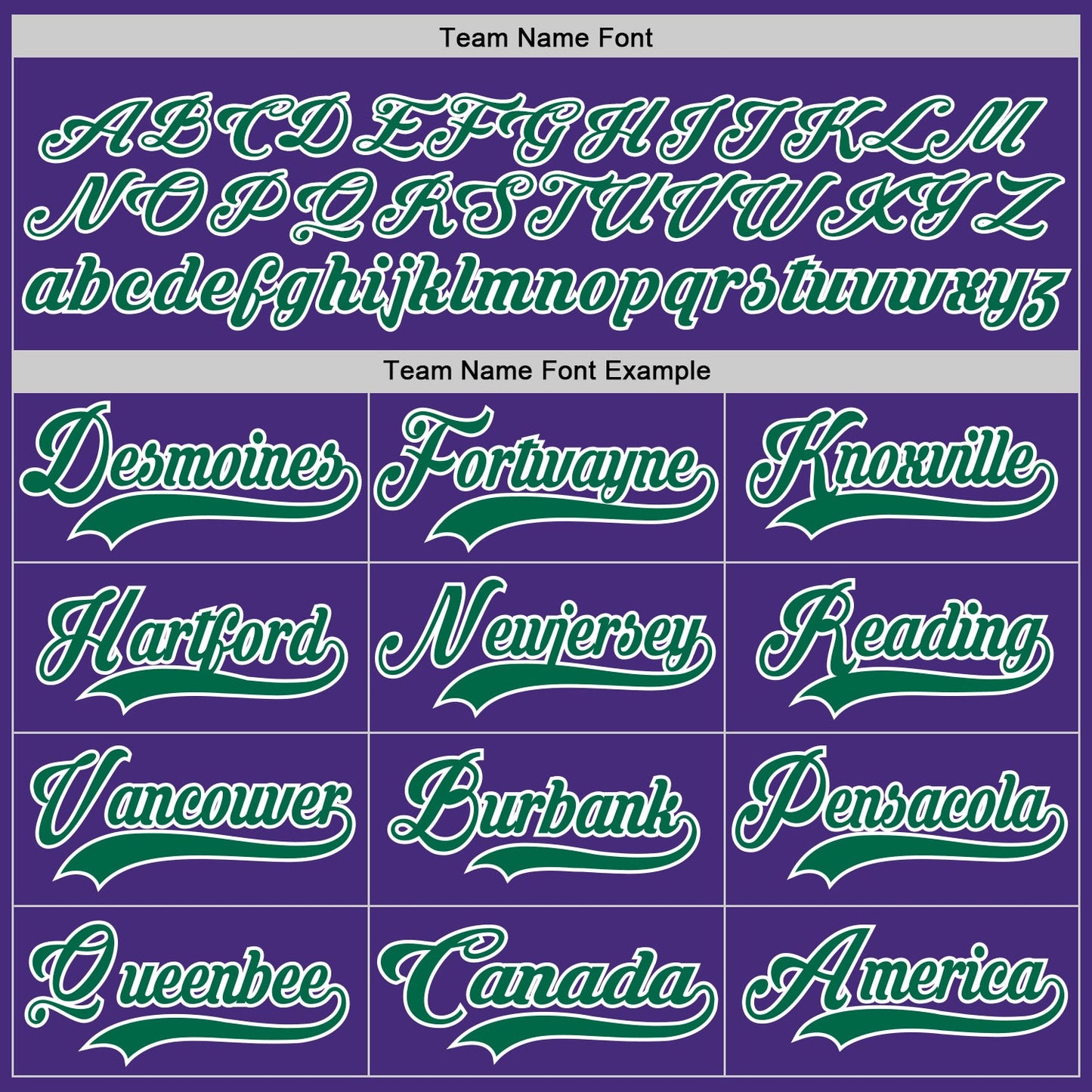 Custom Purple Kelly Green-White Hockey Lace Neck Jersey view 4