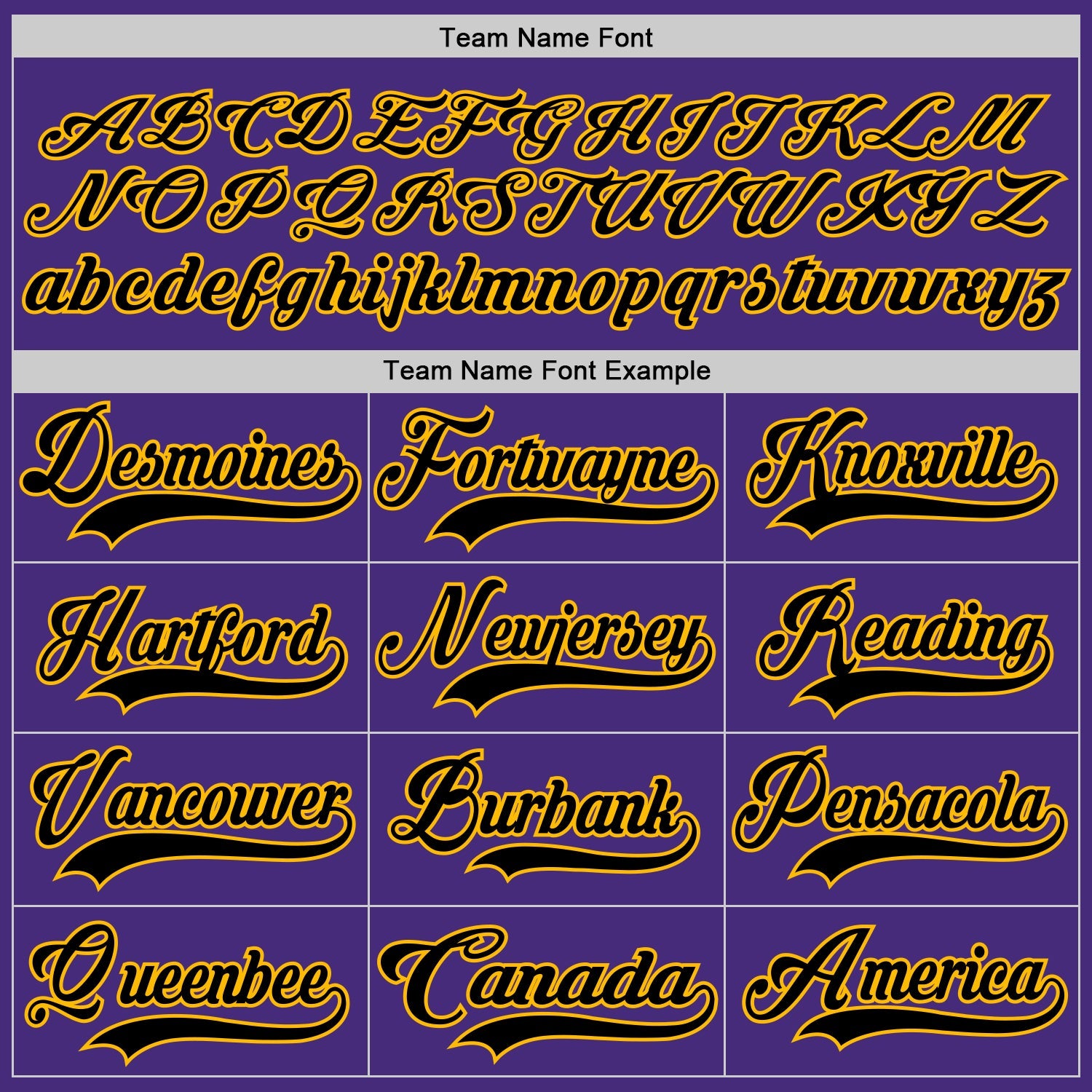 Custom Purple Black-Gold Hockey Lace Neck Jersey view 4
