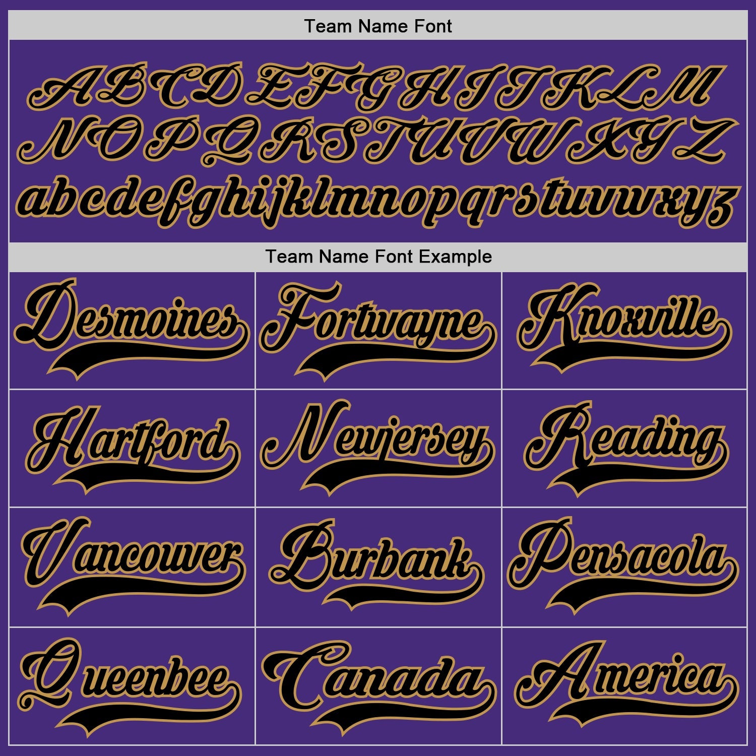 Custom Purple Black-Old Gold Hockey Lace Neck Jersey view 4