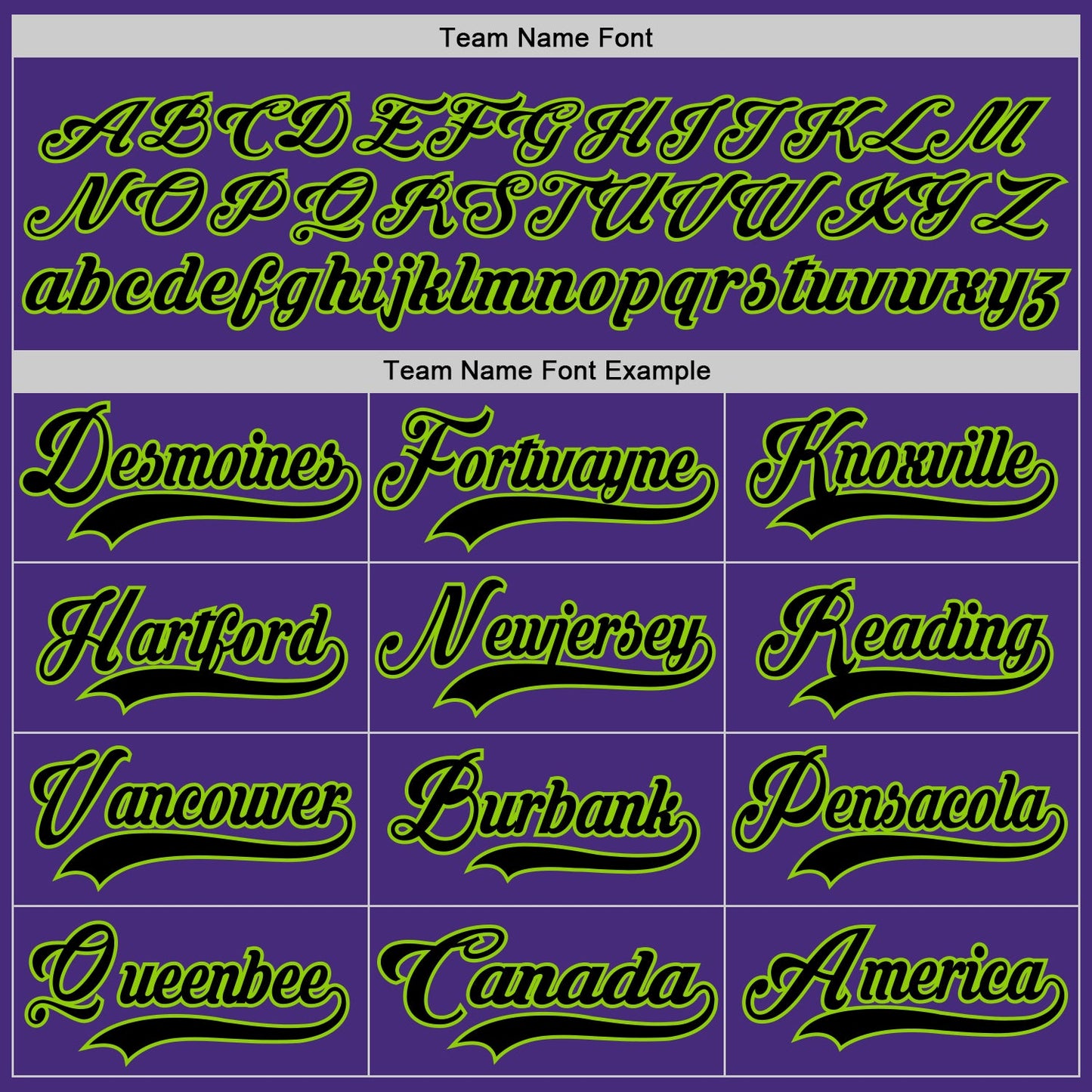 Custom Purple Black-Neon Green Hockey Lace Neck Jersey view 4