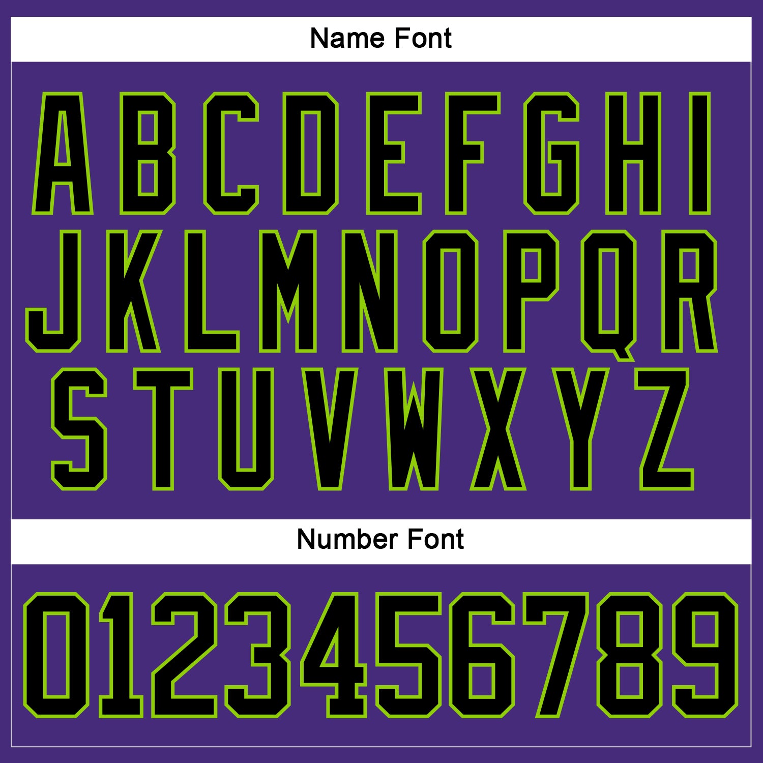 Custom Purple Black-Neon Green Hockey Lace Neck Jersey view 5