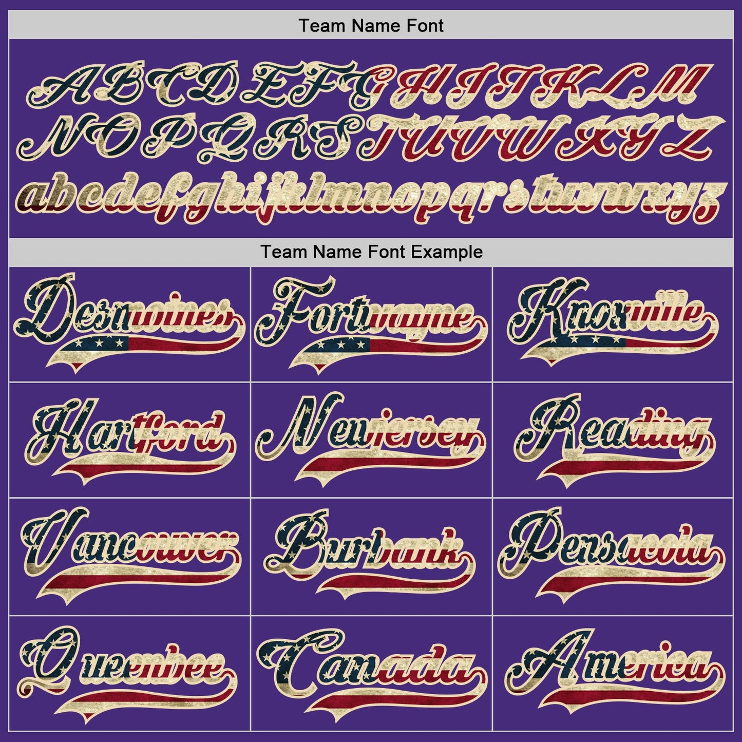Custom Purple Vintage USA Flag Cream-Black Hockey Lace Neck Jersey view 4