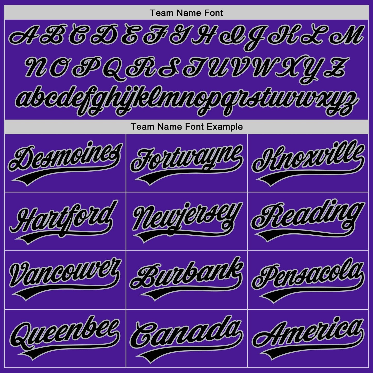 Custom Purple Black-Gray Authentic Throwback Baseball Jersey view 4